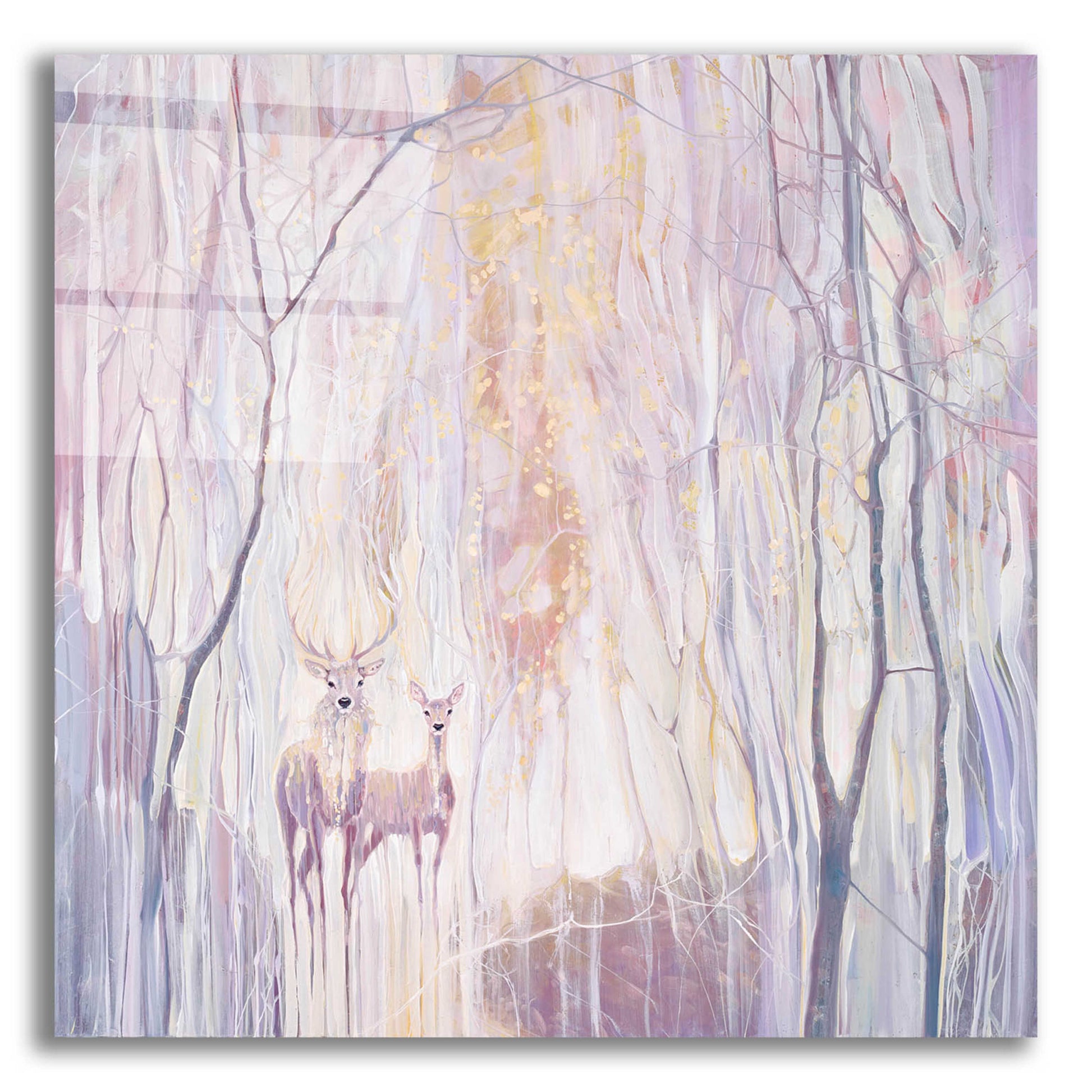 Epic Art 'Ethereal' by Gill Bustamante, Acrylic Glass Wall Art,12x12