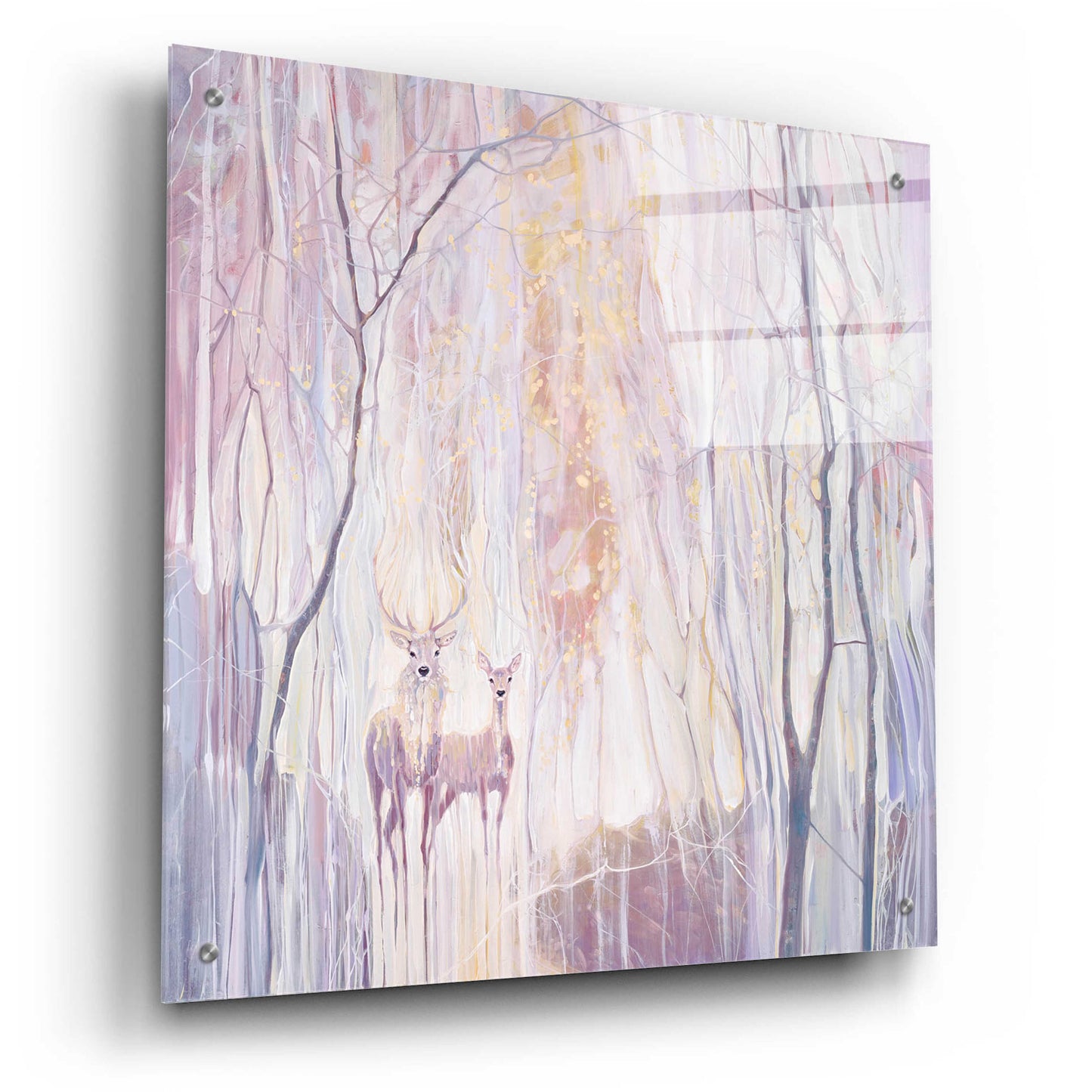 Epic Art 'Ethereal' by Gill Bustamante, Acrylic Glass Wall Art,24x24