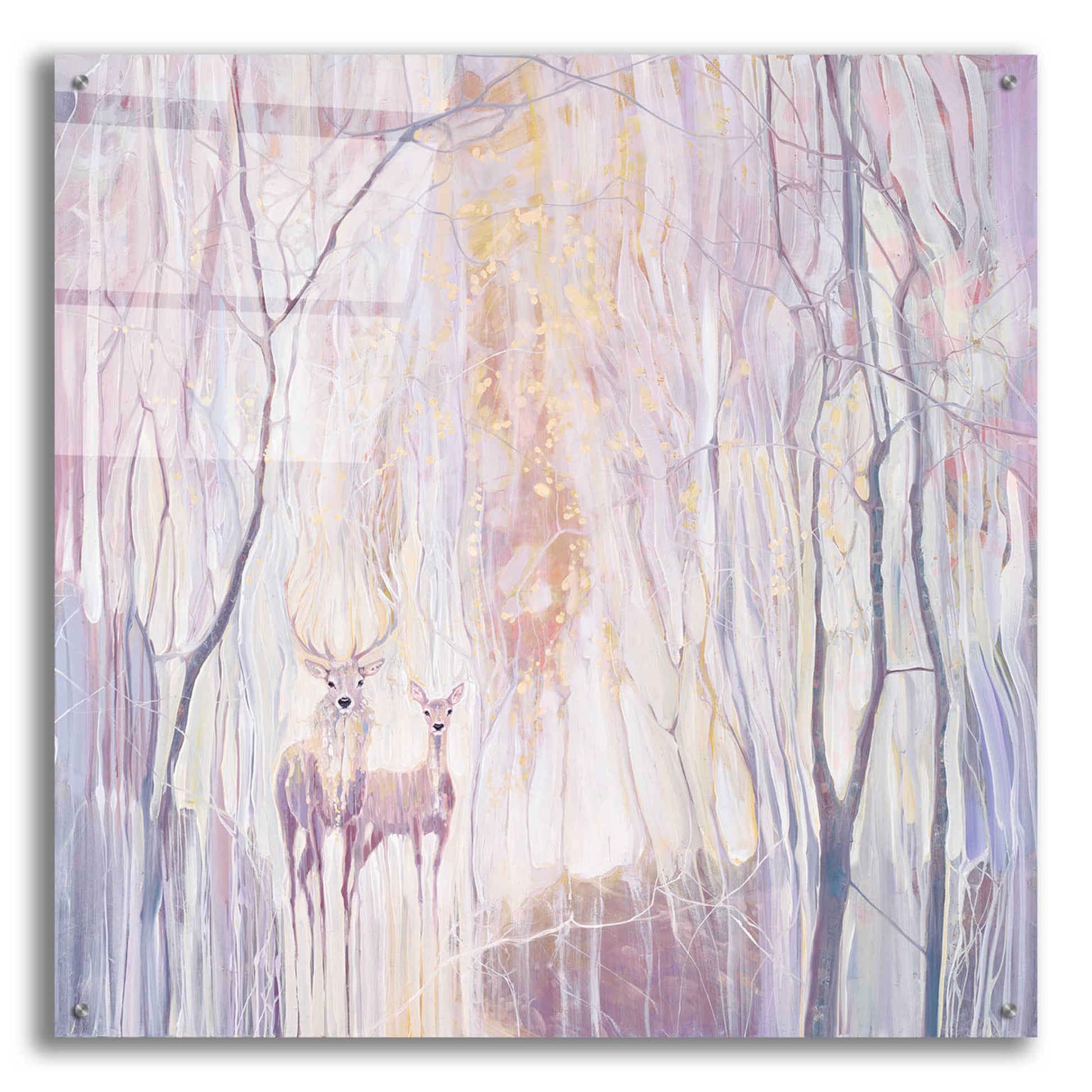 Epic Art 'Ethereal' by Gill Bustamante, Acrylic Glass Wall Art,36x36