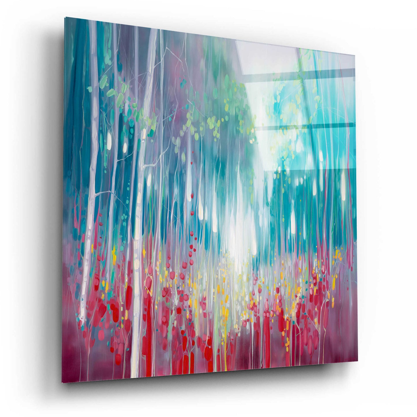 Epic Art 'Roaring Summer' by Gill Bustamante, Acrylic Glass Wall Art,12x12