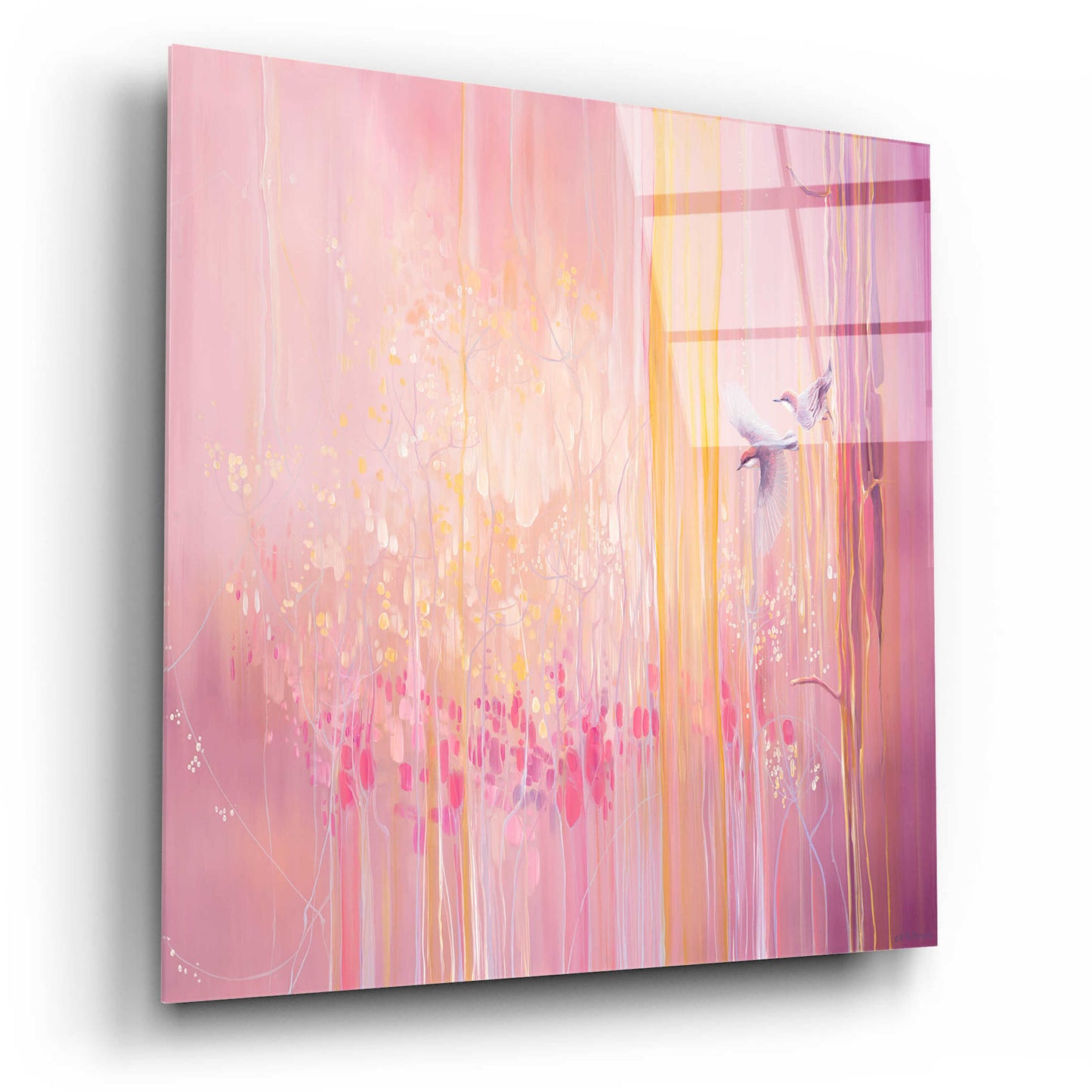 Epic Art 'A Piece Of Magic' by Gill Bustamante, Acrylic Glass Wall Art,12x12