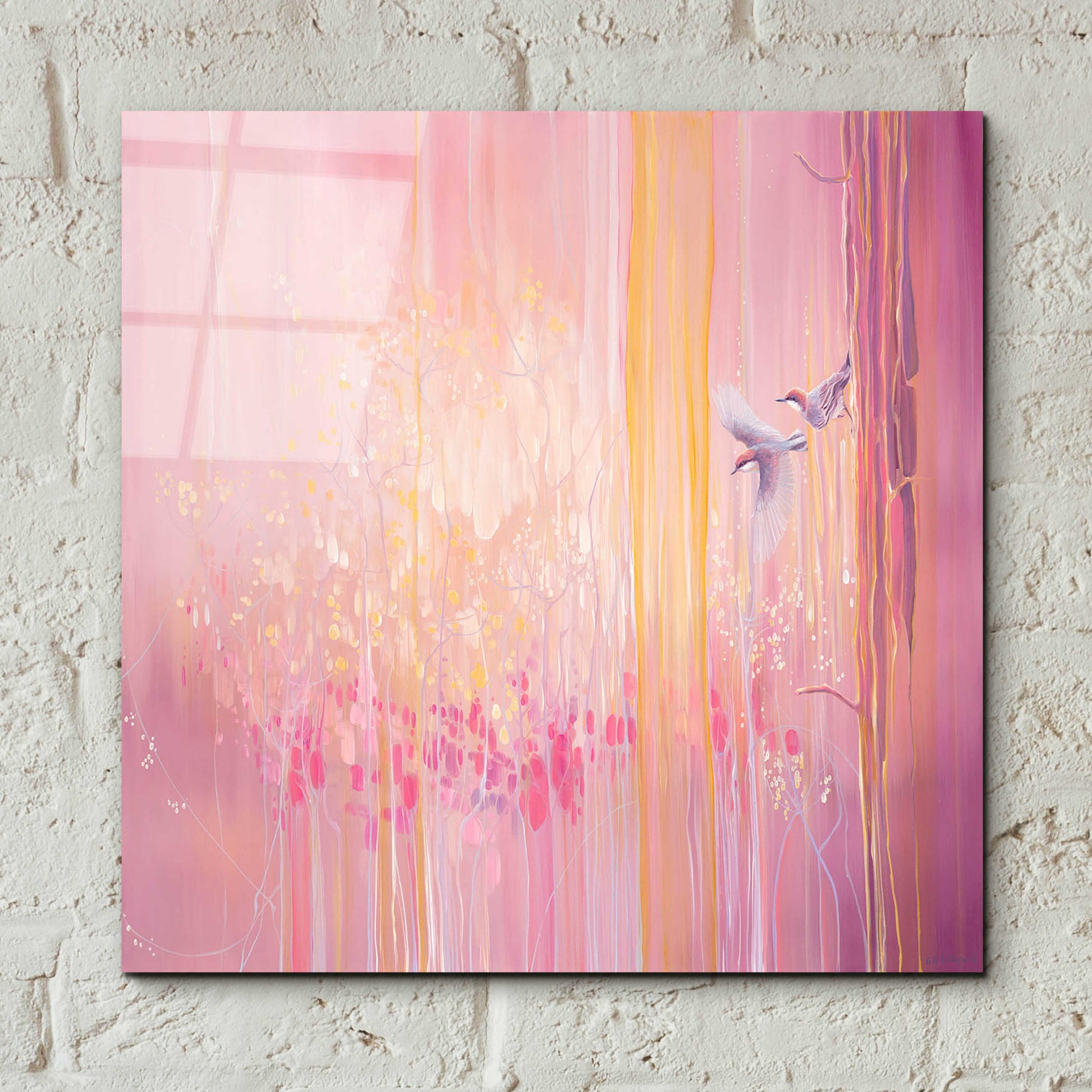 Epic Art 'A Piece Of Magic' by Gill Bustamante, Acrylic Glass Wall Art,12x12