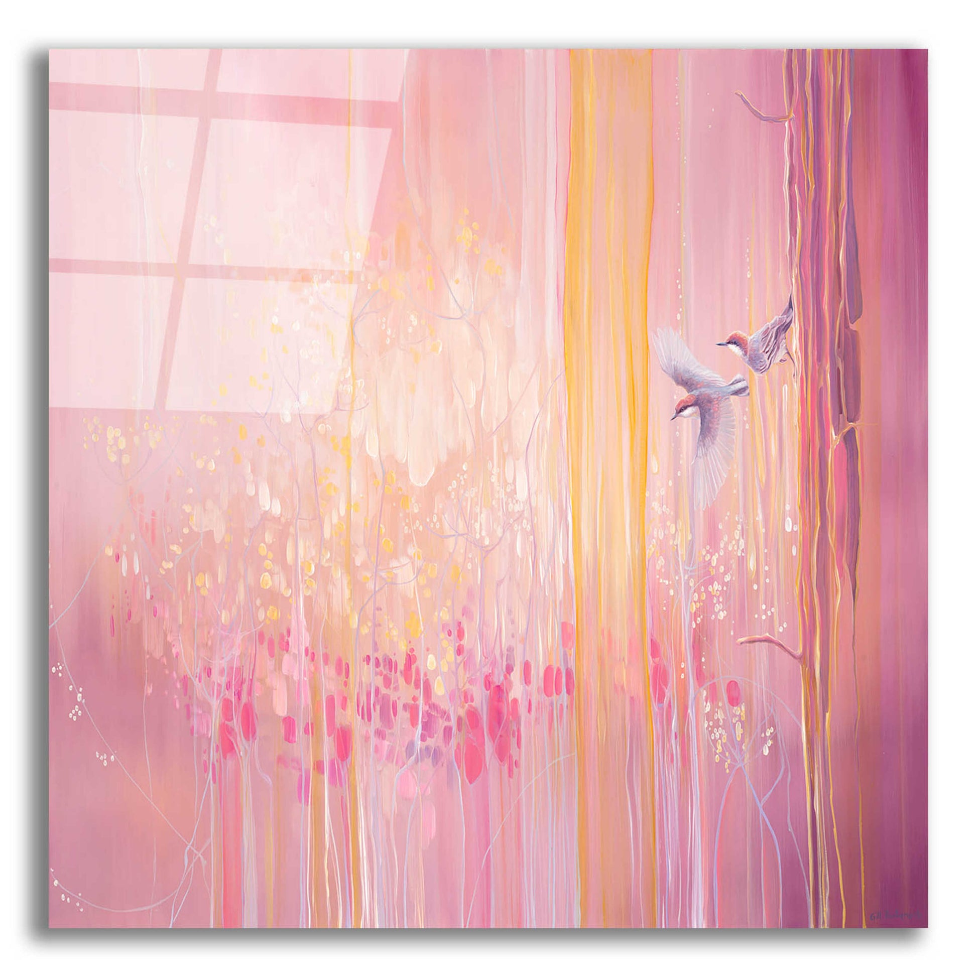 Epic Art 'A Piece Of Magic' by Gill Bustamante, Acrylic Glass Wall Art,12x12