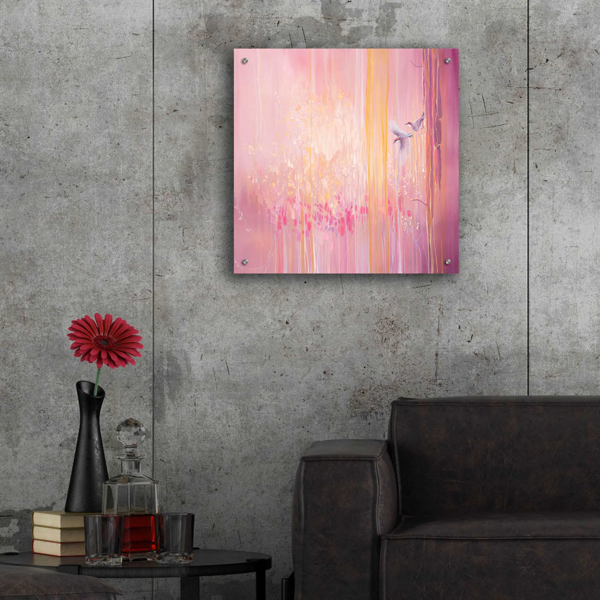 Epic Art 'A Piece Of Magic' by Gill Bustamante, Acrylic Glass Wall Art,24x24