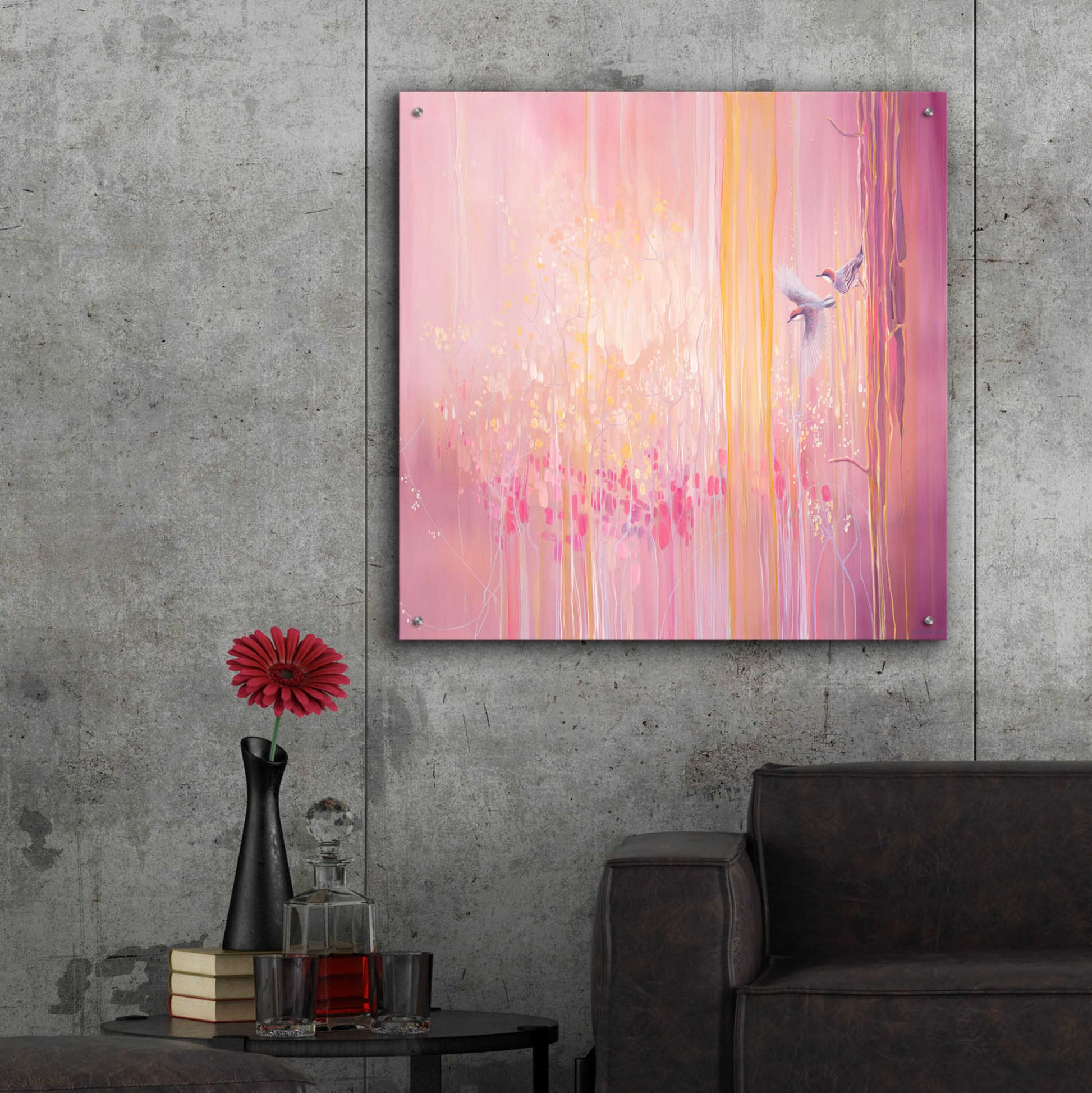 Epic Art 'A Piece Of Magic' by Gill Bustamante, Acrylic Glass Wall Art,36x36