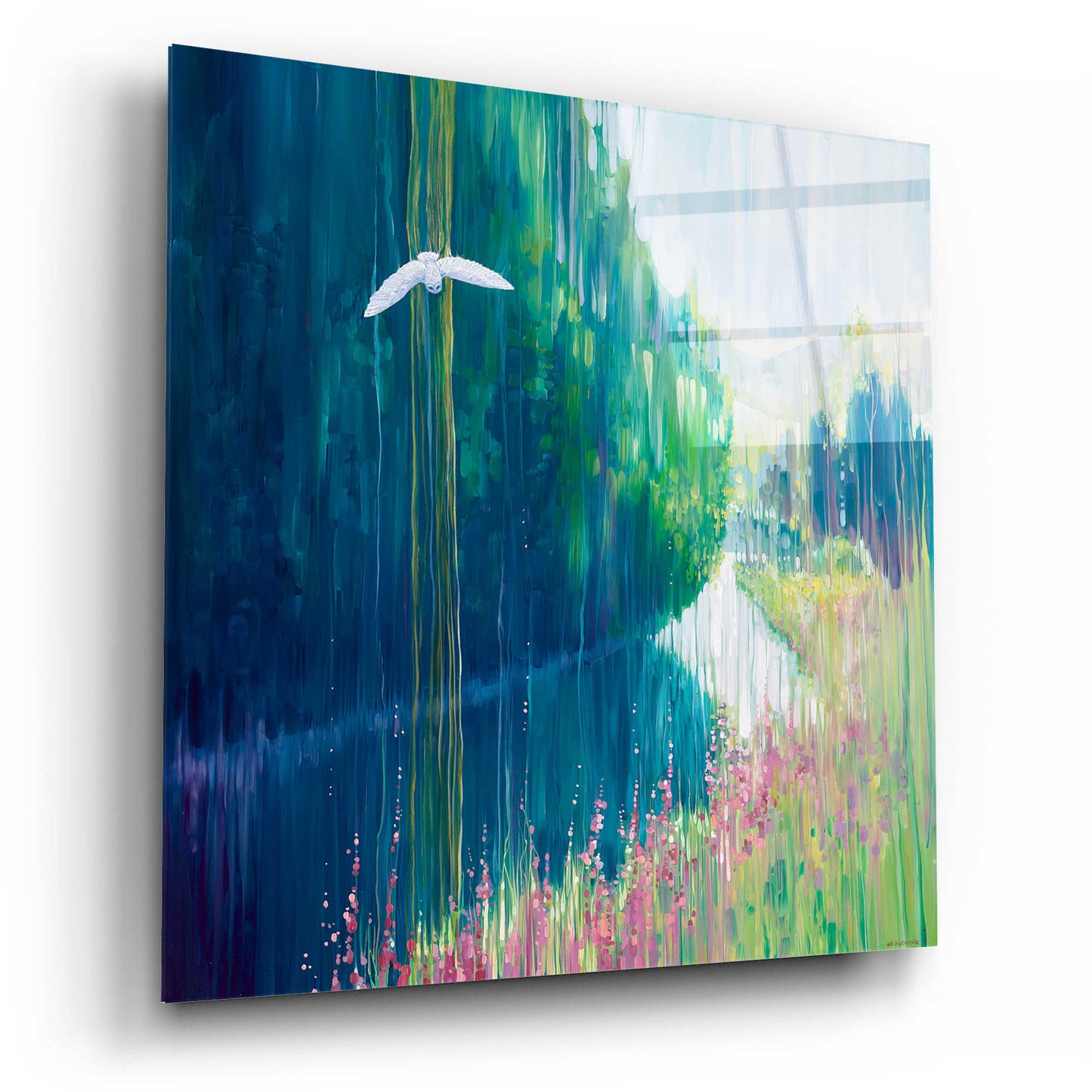 Epic Art 'Enchanted' by Gill Bustamante, Acrylic Glass Wall Art,12x12