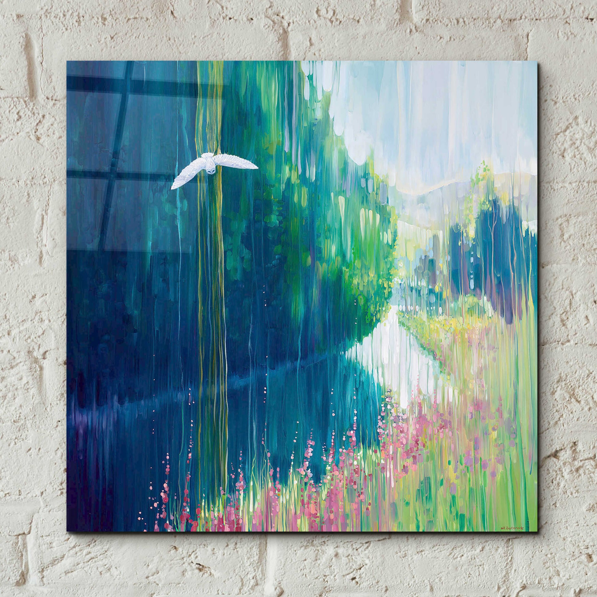 Epic Art 'Enchanted' by Gill Bustamante, Acrylic Glass Wall Art,12x12