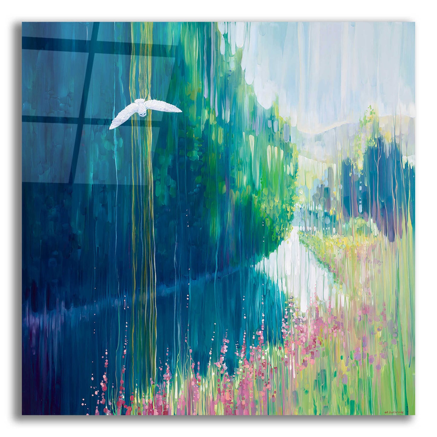 Epic Art 'Enchanted' by Gill Bustamante, Acrylic Glass Wall Art,12x12