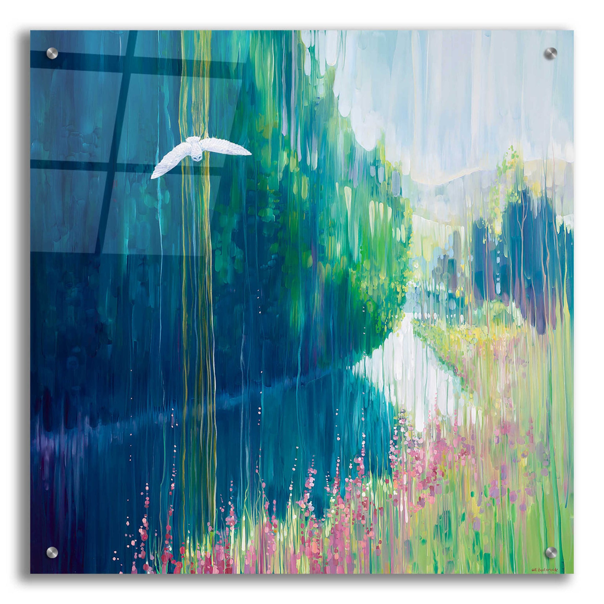 Epic Art 'Enchanted' by Gill Bustamante, Acrylic Glass Wall Art,24x24