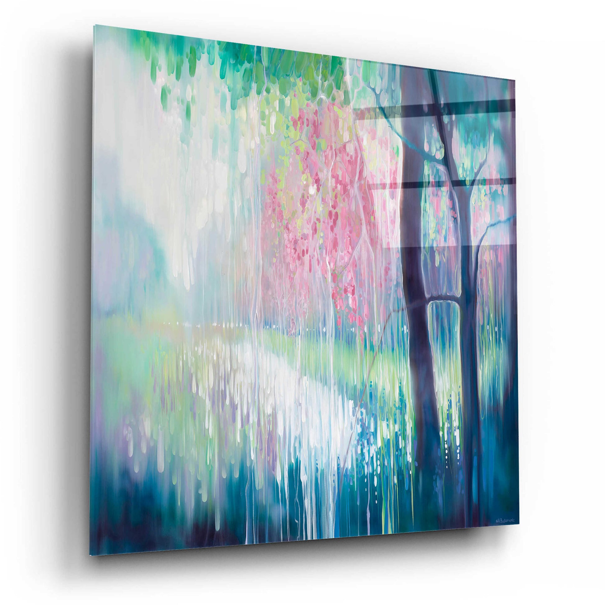 Epic Art 'Song Of April' by Gill Bustamante, Acrylic Glass Wall Art,12x12