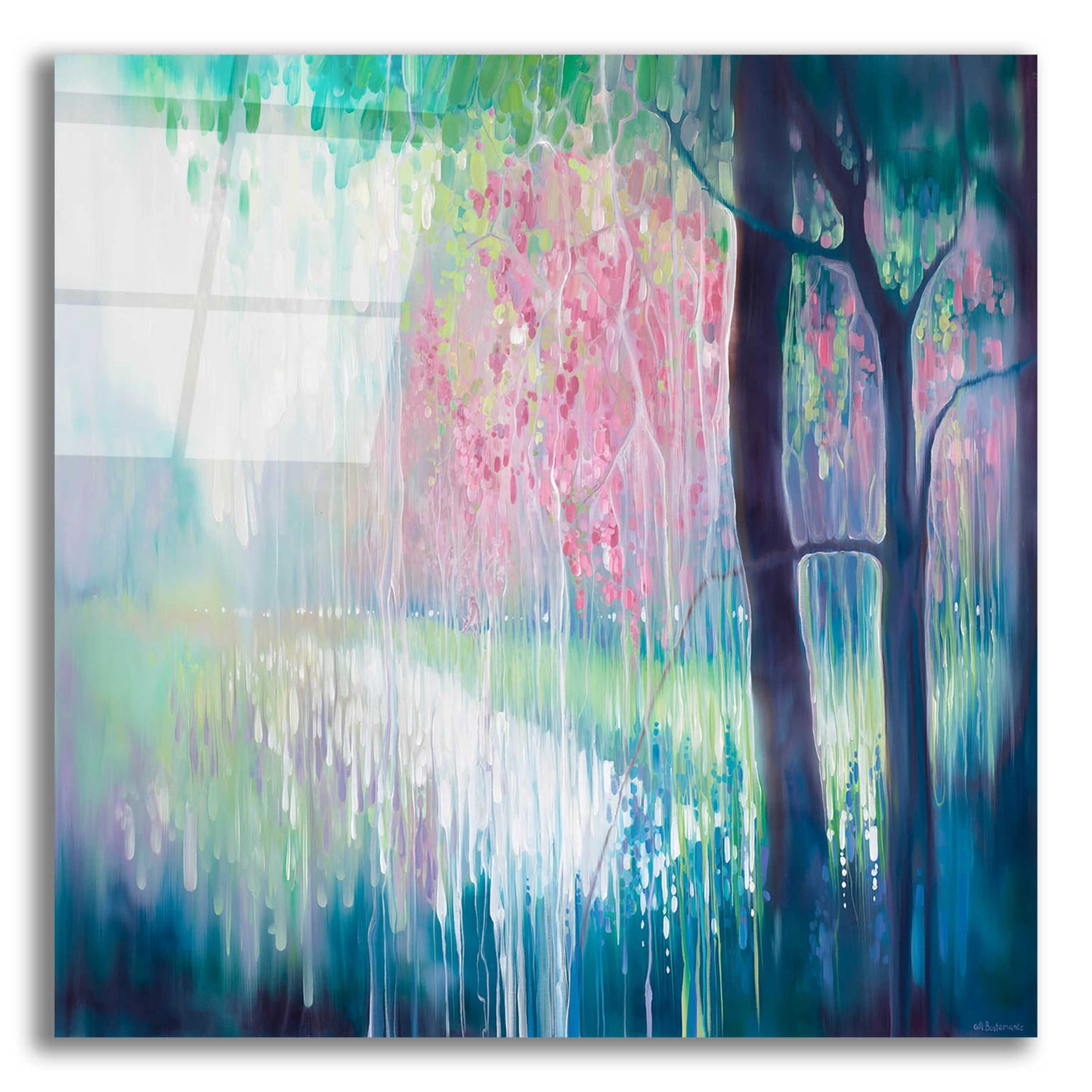 Epic Art 'Song Of April' by Gill Bustamante, Acrylic Glass Wall Art,12x12