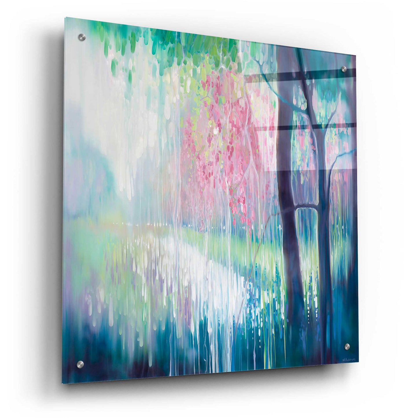 Epic Art 'Song Of April' by Gill Bustamante, Acrylic Glass Wall Art,24x24