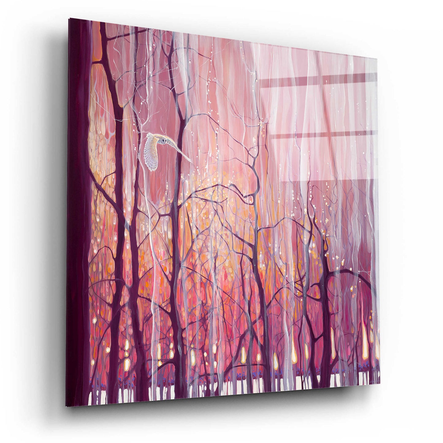 Epic Art 'Twilight Grace' by Gill Bustamante, Acrylic Glass Wall Art,12x12