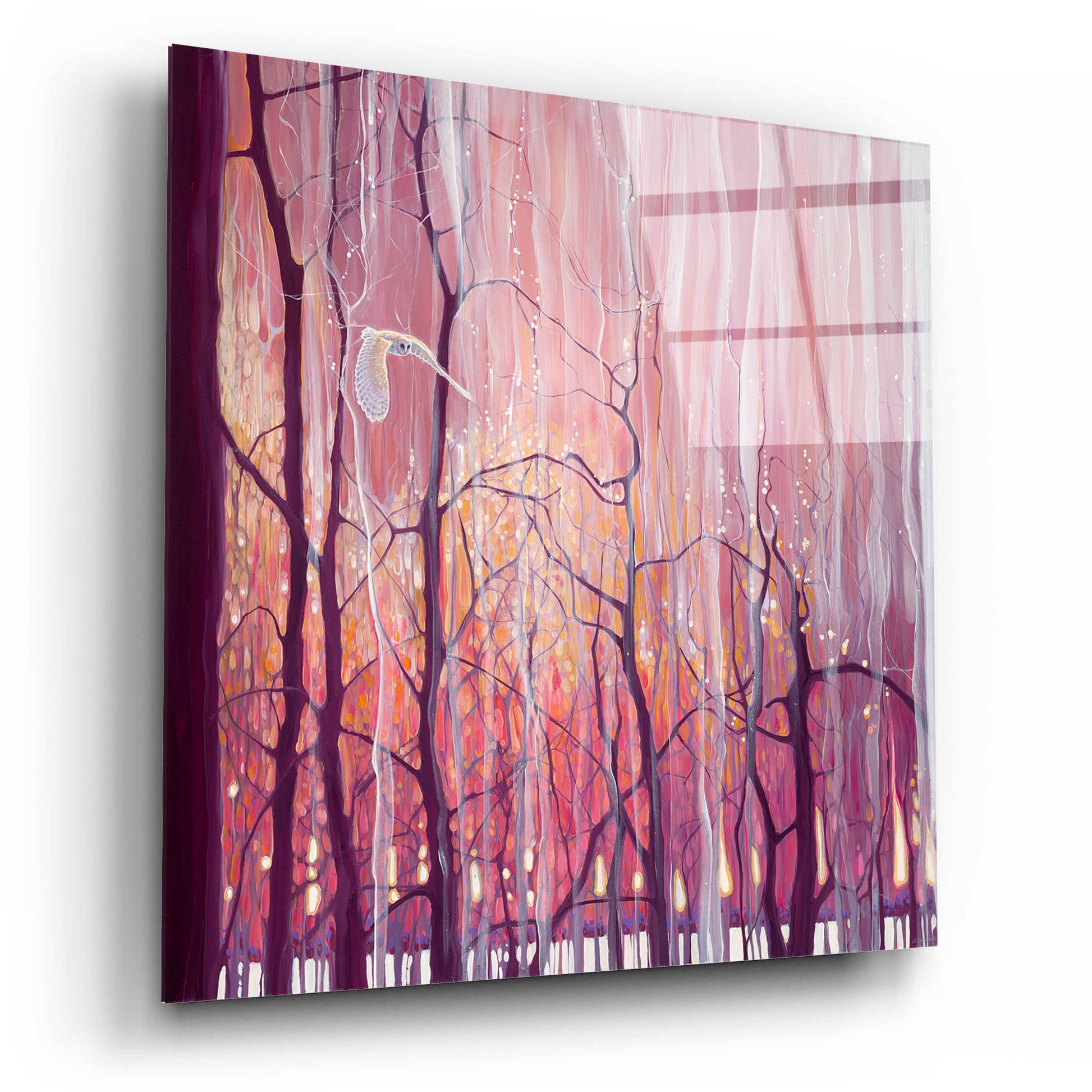 Epic Art 'Twilight Grace' by Gill Bustamante, Acrylic Glass Wall Art,12x12