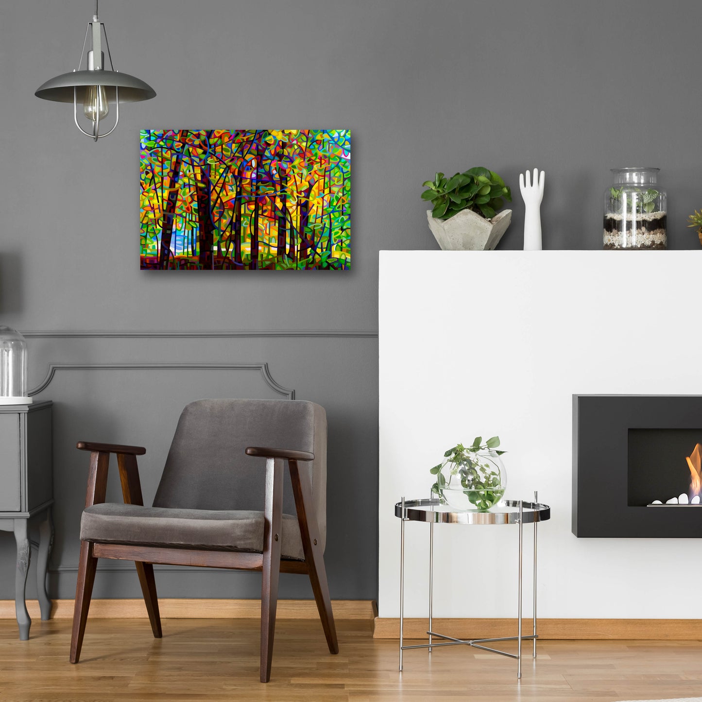 Epic Art 'Standing Room Only' by Mandy Budan, Acrylic Glass Wall Art,24x16