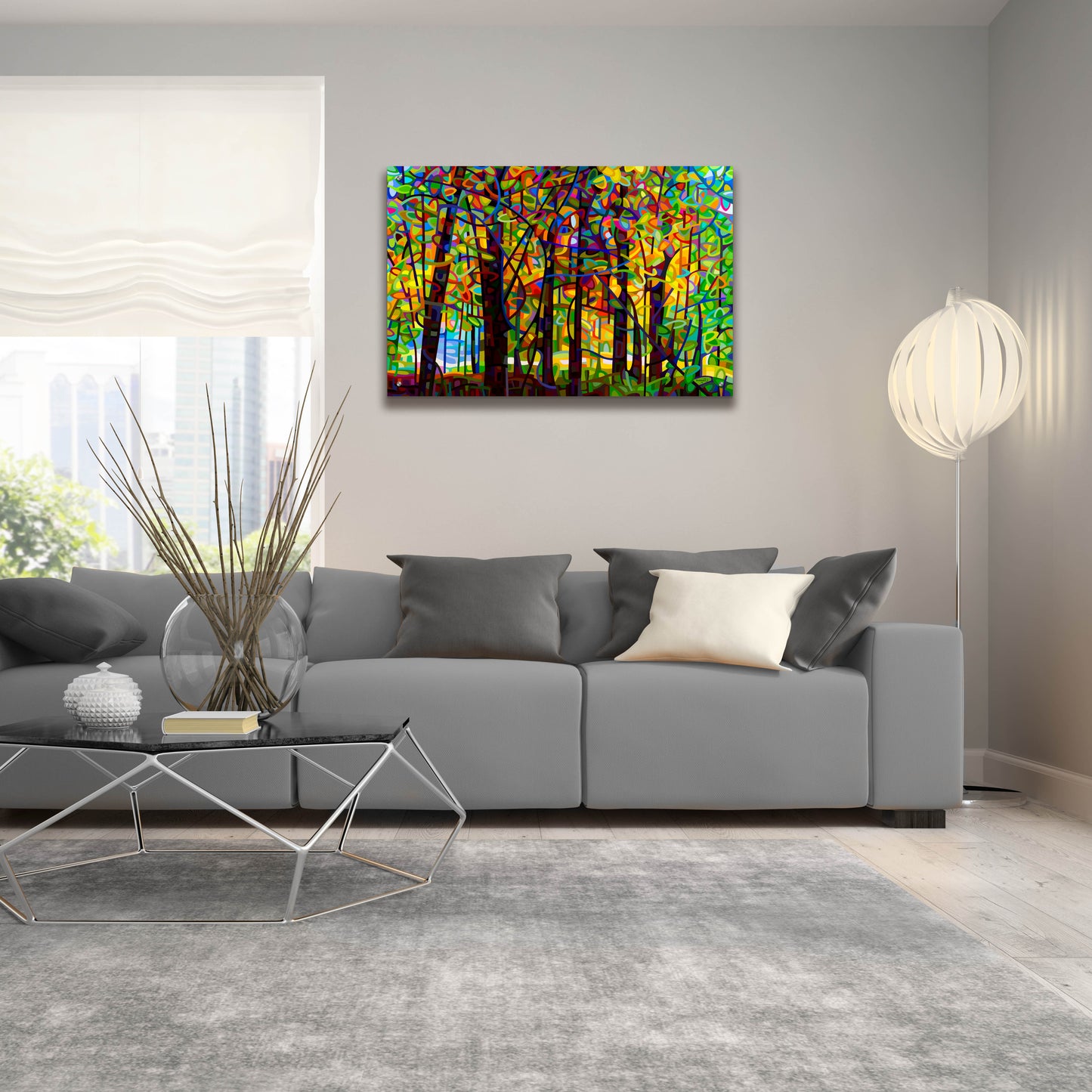 Epic Art 'Standing Room Only' by Mandy Budan, Acrylic Glass Wall Art,36x24