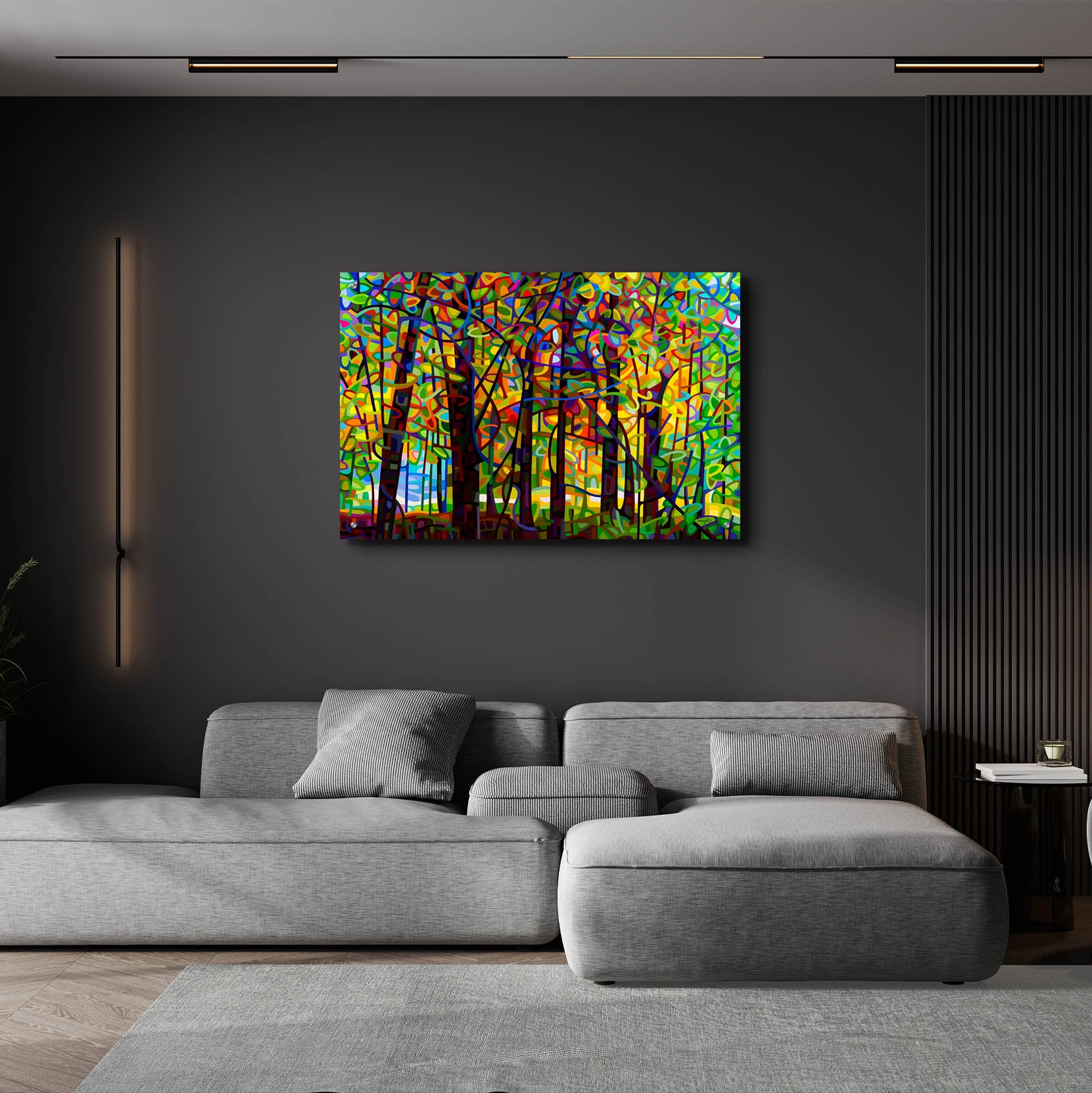 Epic Art 'Standing Room Only' by Mandy Budan, Acrylic Glass Wall Art,36x24