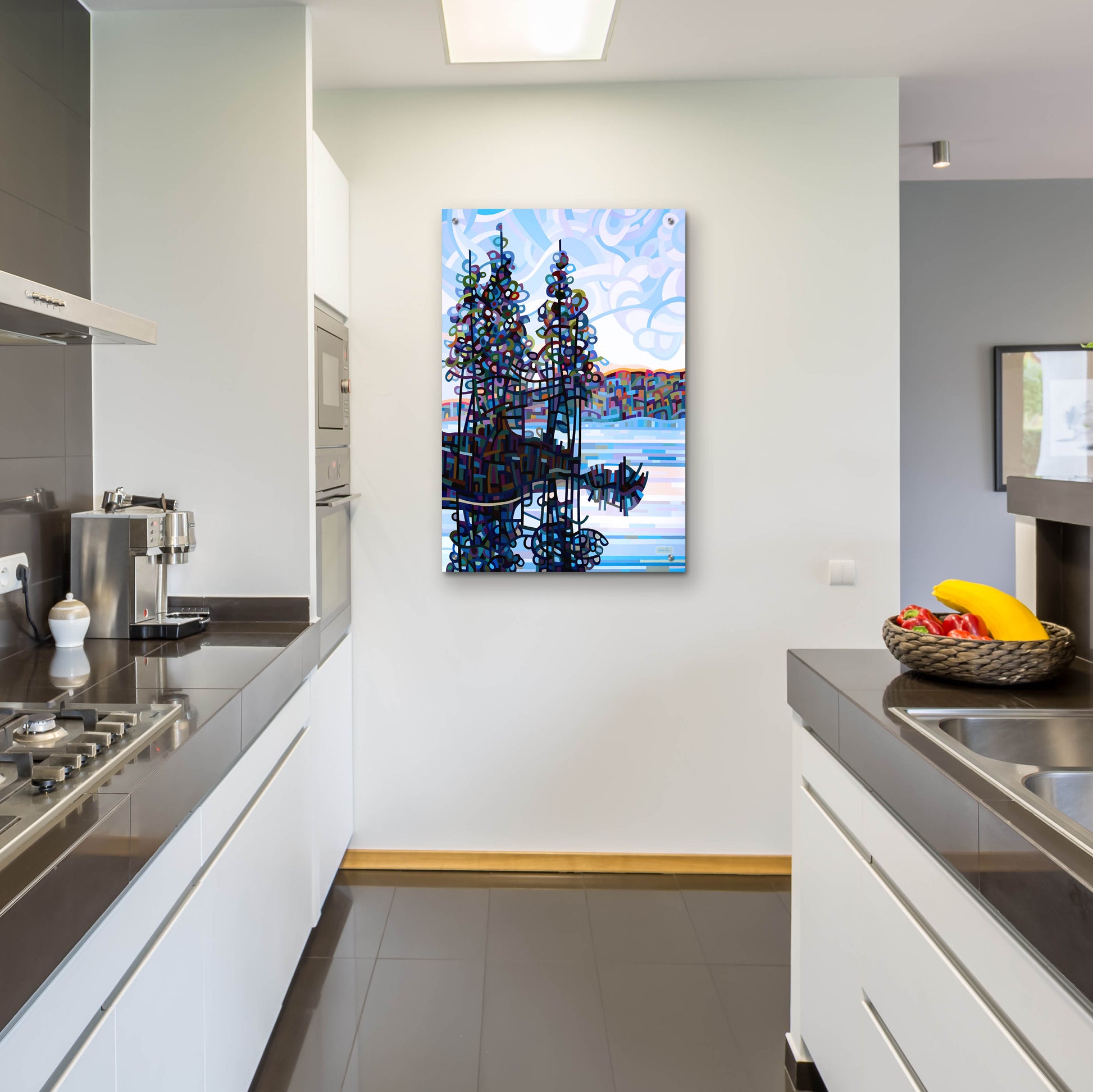 Epic Art 'Haliburton Morning' by Mandy Budan, Acrylic Glass Wall Art,24x36