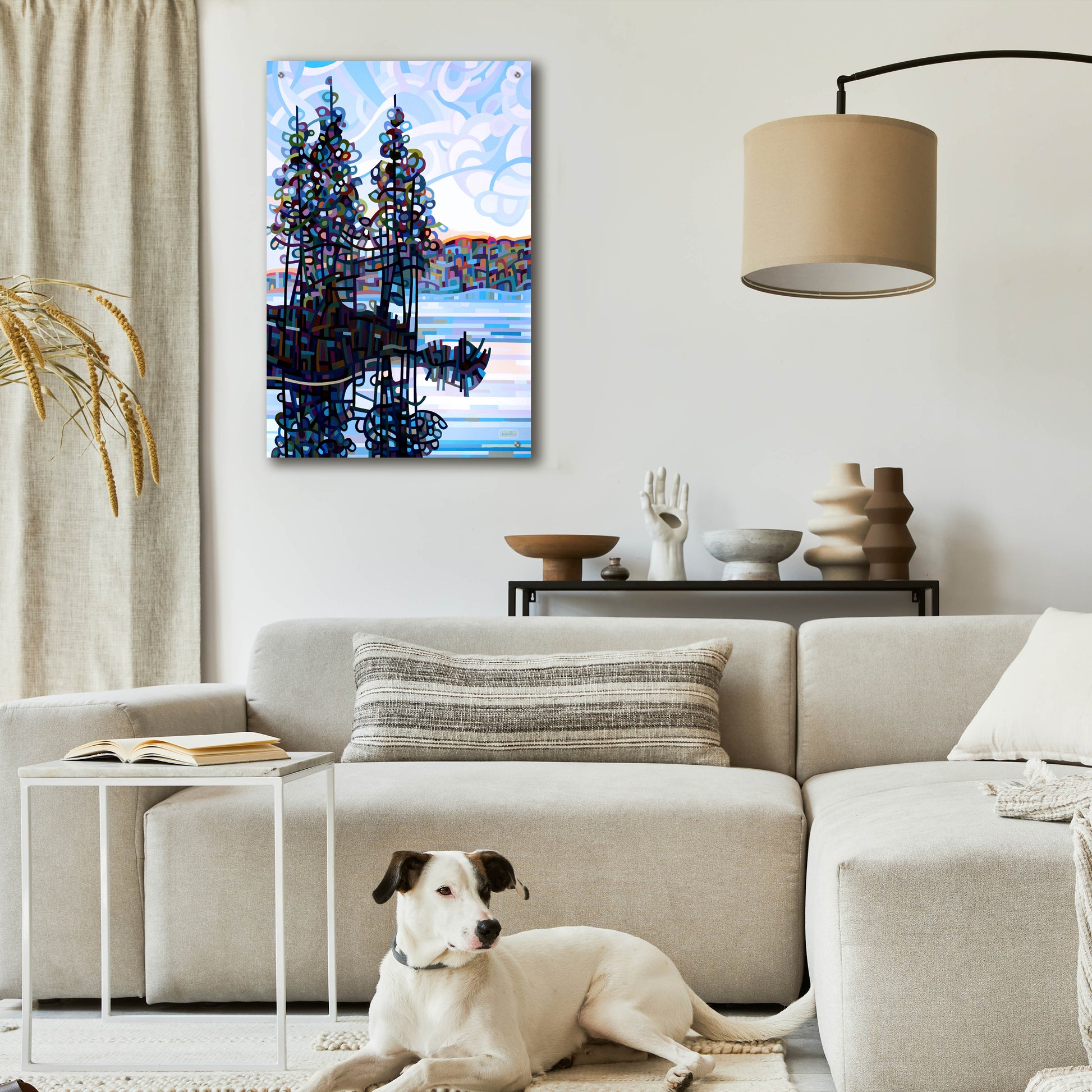 Epic Art 'Haliburton Morning' by Mandy Budan, Acrylic Glass Wall Art,24x36