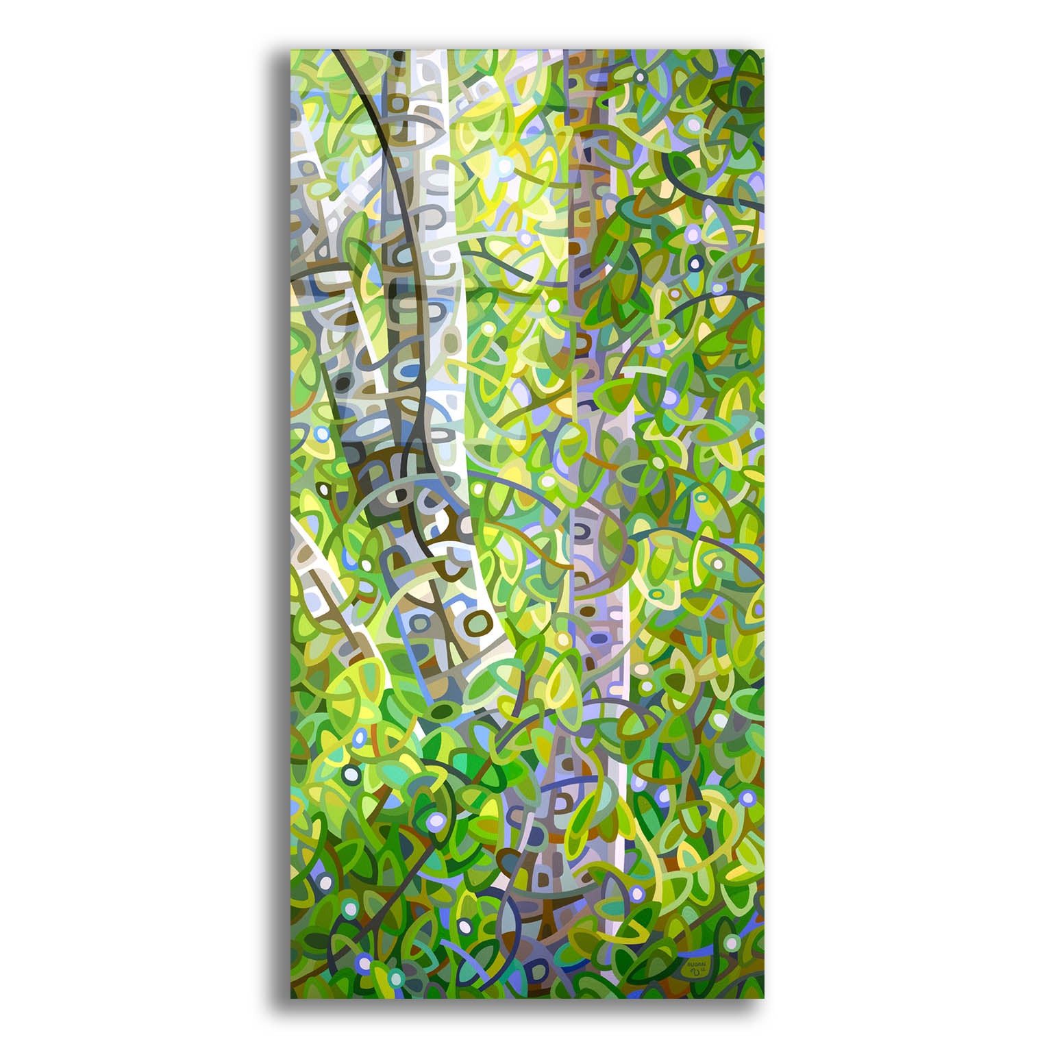 Epic Art 'Hide And Seek' by Mandy Budan, Acrylic Glass Wall Art,12x24