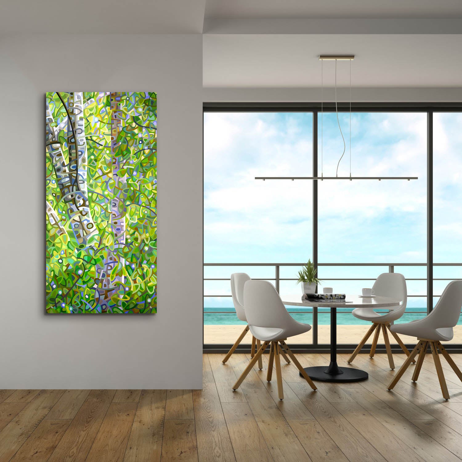 Epic Art 'Hide And Seek' by Mandy Budan, Acrylic Glass Wall Art,24x48