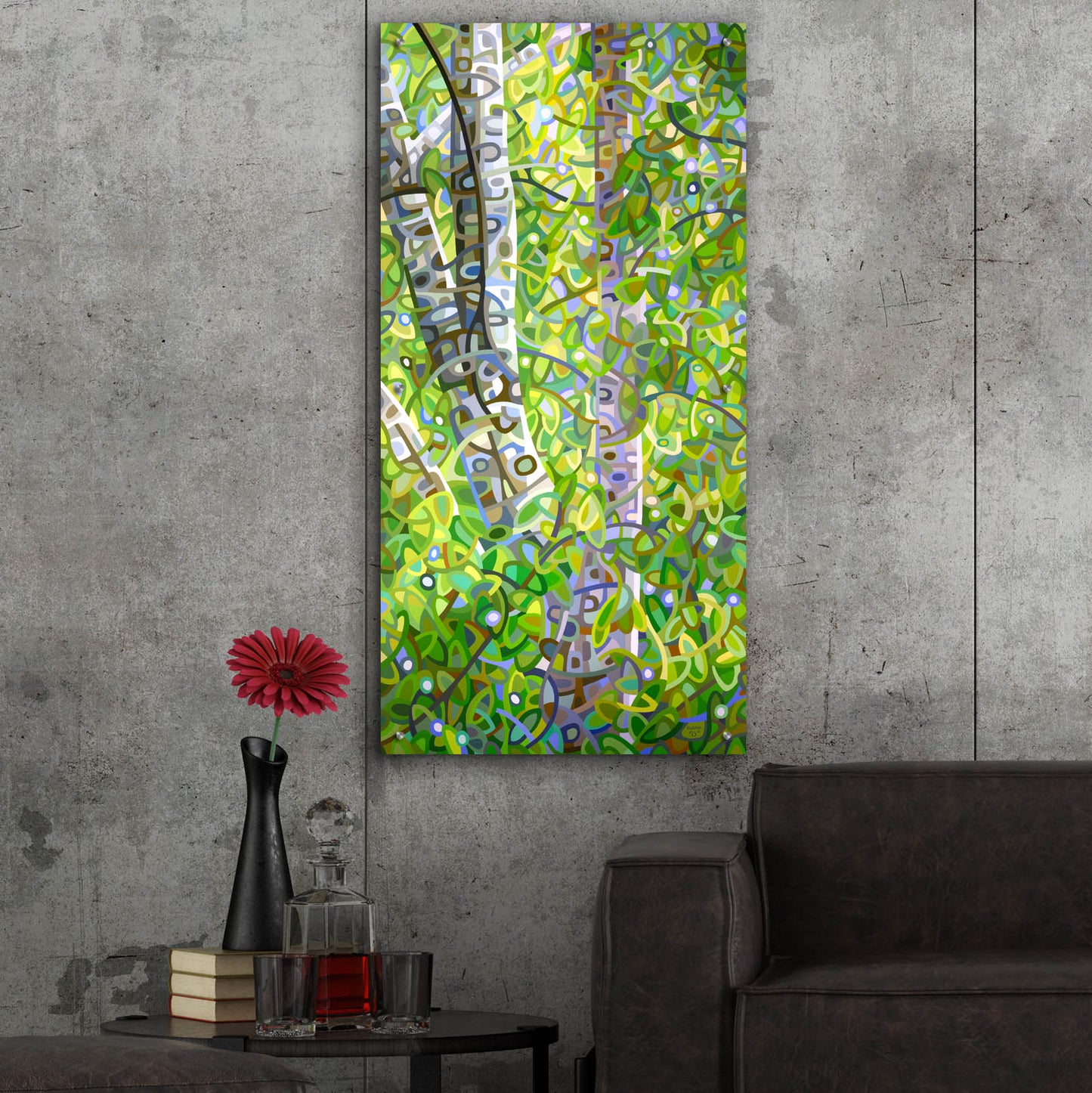 Epic Art 'Hide And Seek' by Mandy Budan, Acrylic Glass Wall Art,24x48