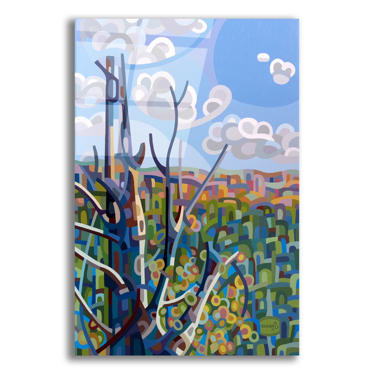 Epic Art 'Hockley Valley' by Mandy Budan, Acrylic Glass Wall Art