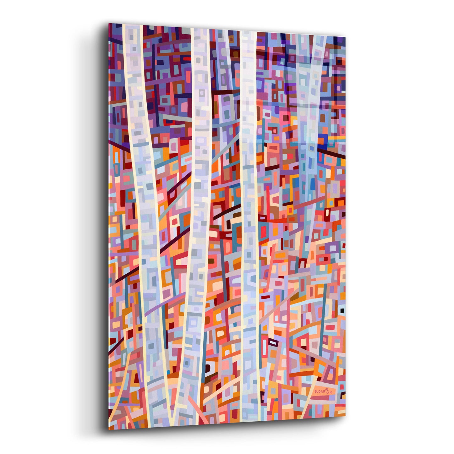 Epic Art 'Incandescence' by Mandy Budan, Acrylic Glass Wall Art,12x16