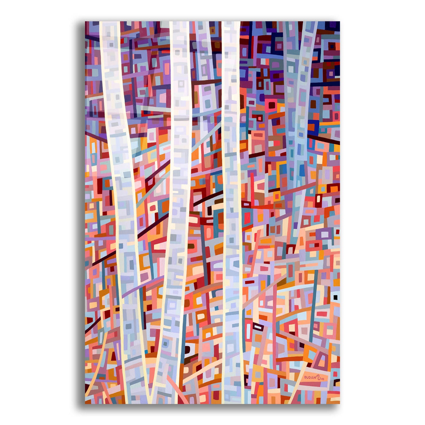 Epic Art 'Incandescence' by Mandy Budan, Acrylic Glass Wall Art,12x16