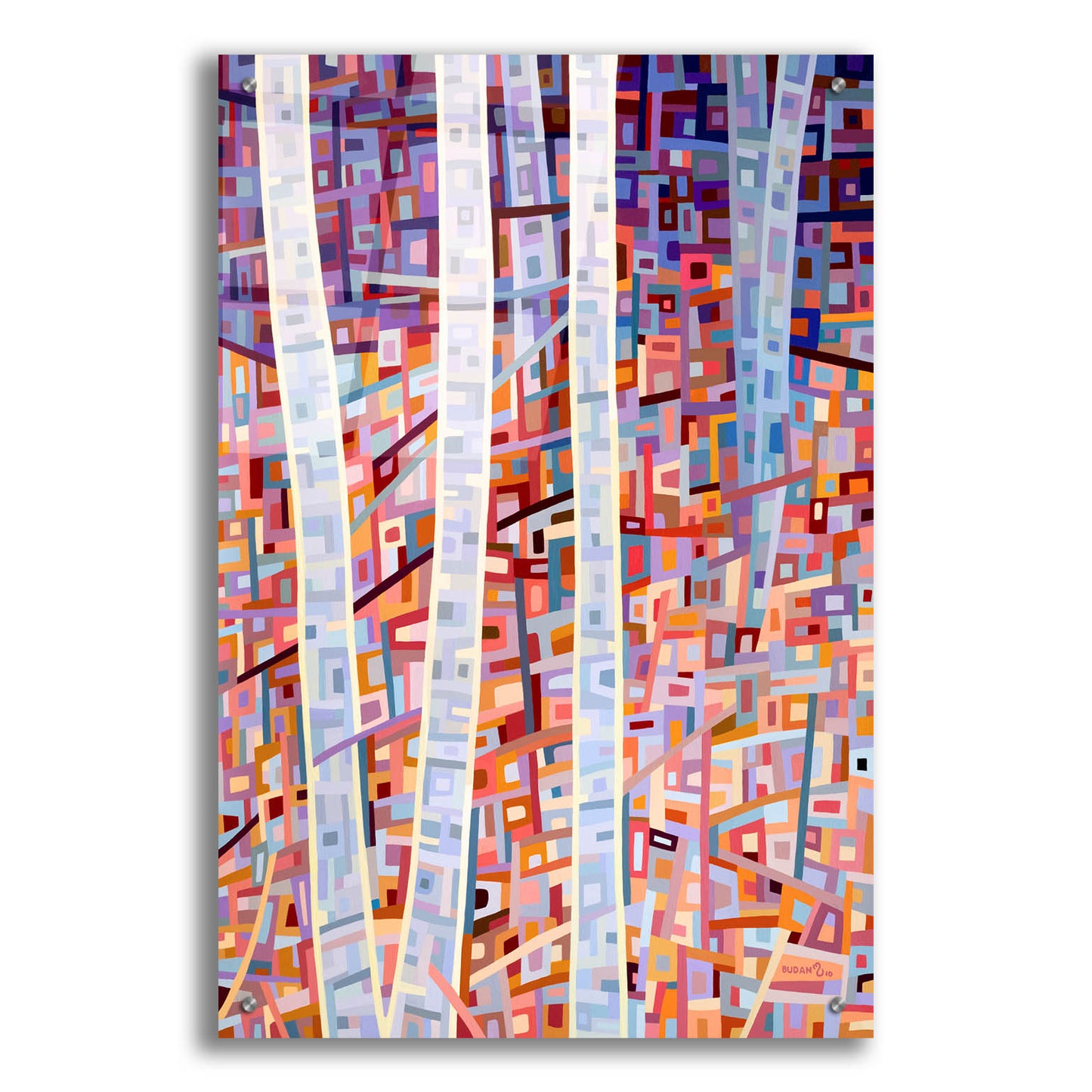 Epic Art 'Incandescence' by Mandy Budan, Acrylic Glass Wall Art,24x36