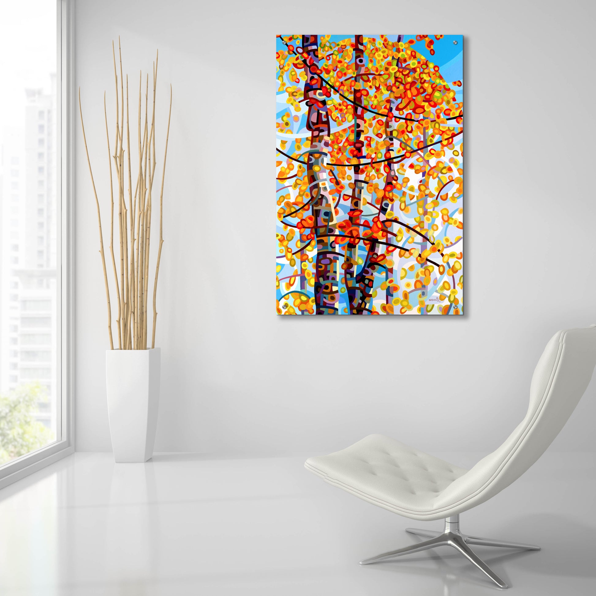 Epic Art 'Panoply' by Mandy Budan, Acrylic Glass Wall Art,24x36