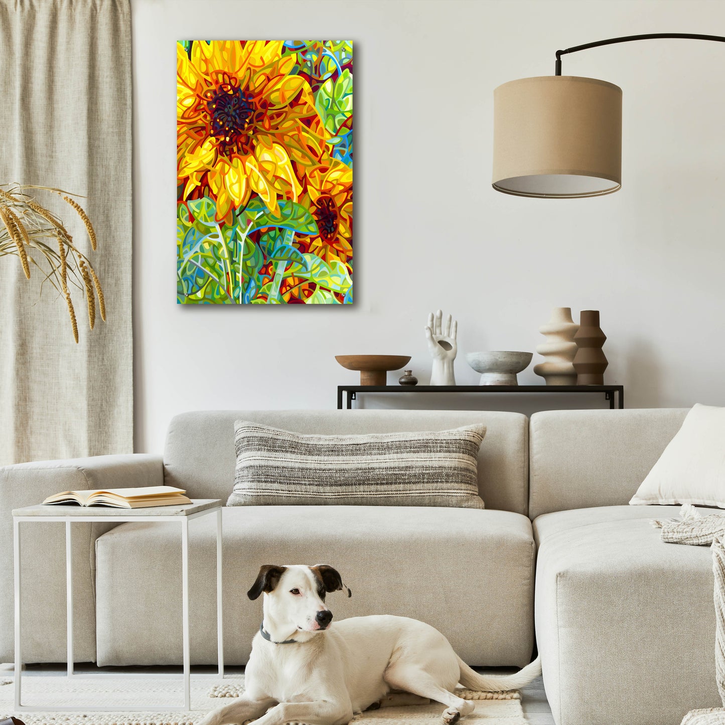 Epic Art 'Summer In The Garden' by Mandy Budan, Acrylic Glass Wall Art,24x36