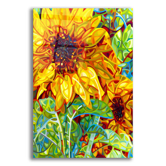 Epic Art 'Summer In The Garden' by Mandy Budan, Acrylic Glass Wall Art