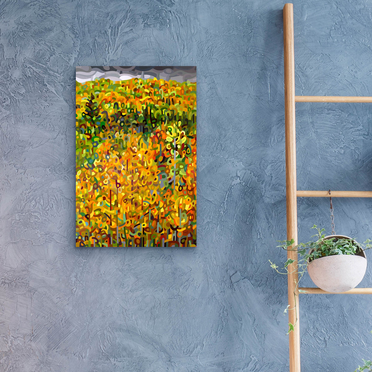 Epic Art 'Towards Autumn' by Mandy Budan, Acrylic Glass Wall Art,16x24