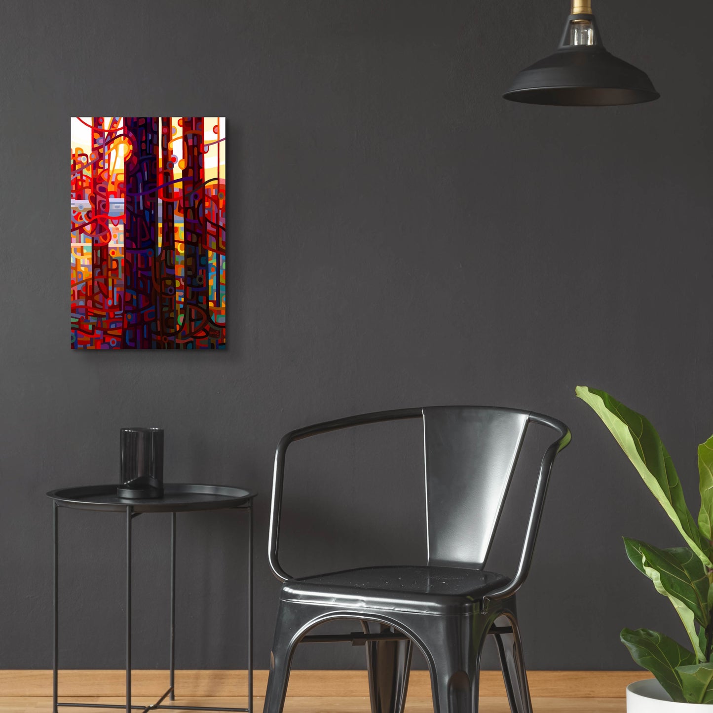 Epic Art 'Carnelian Morning' by Mandy Budan, Acrylic Glass Wall Art,16x24