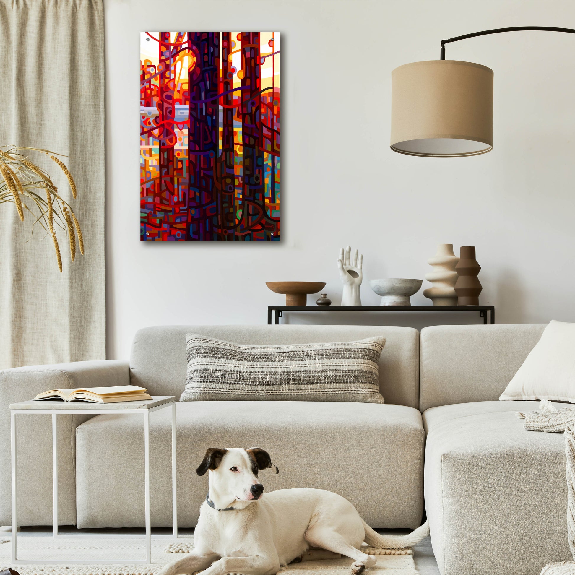 Epic Art 'Carnelian Morning' by Mandy Budan, Acrylic Glass Wall Art,24x36