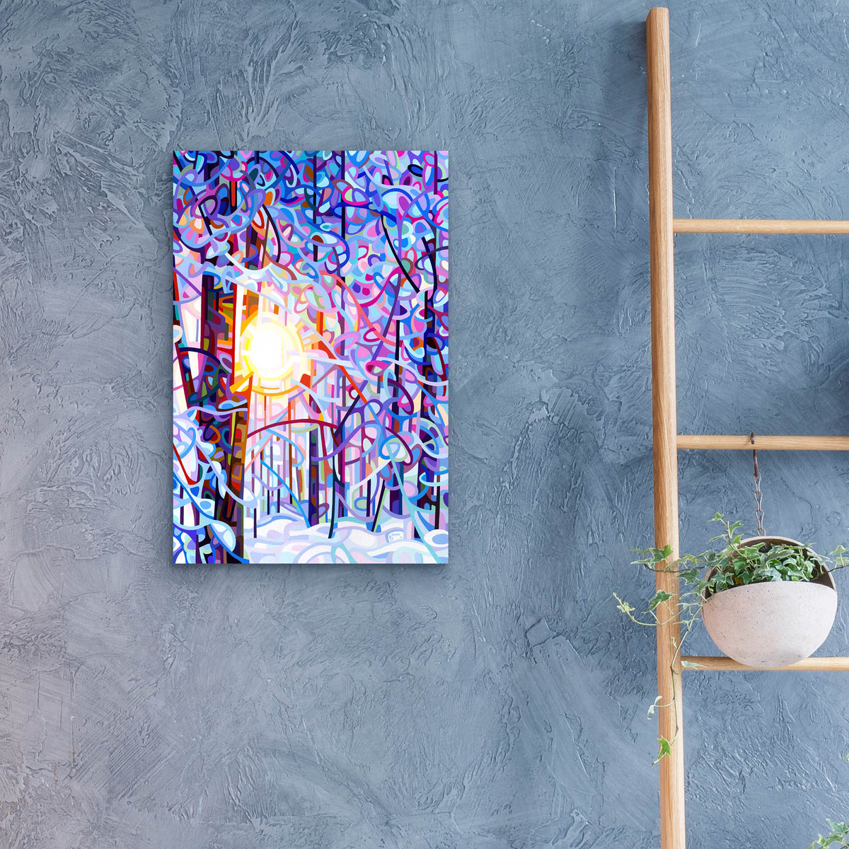 Epic Art 'Early Riser' by Mandy Budan, Acrylic Glass Wall Art,16x24