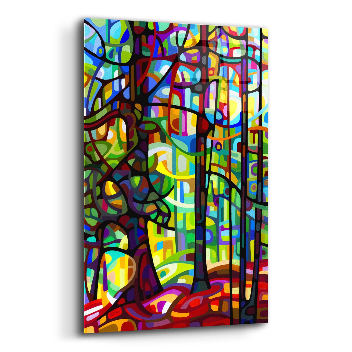 Epic Art 'After the Rain' by Mandy Budan, Acrylic Glass Wall Art,12x16