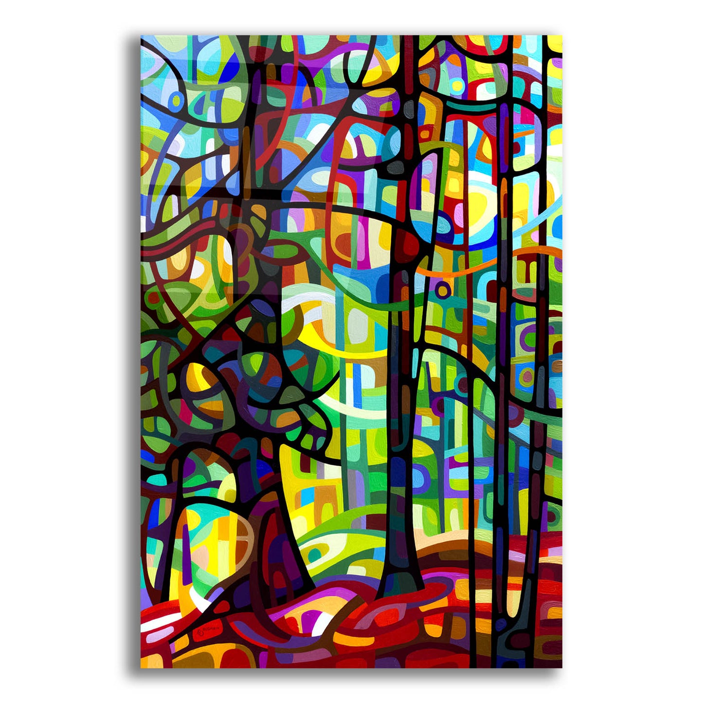 Epic Art 'After the Rain' by Mandy Budan, Acrylic Glass Wall Art,12x16