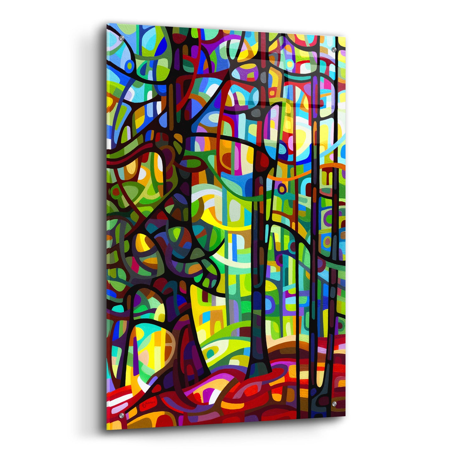 Epic Art 'After the Rain' by Mandy Budan, Acrylic Glass Wall Art,24x36