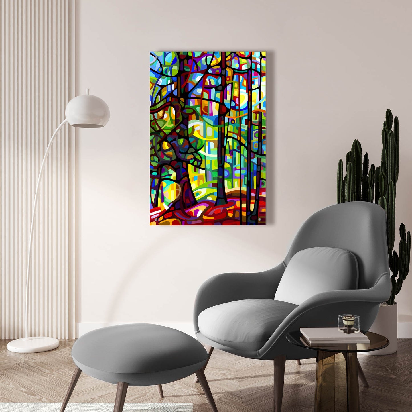 Epic Art 'After the Rain' by Mandy Budan, Acrylic Glass Wall Art,24x36