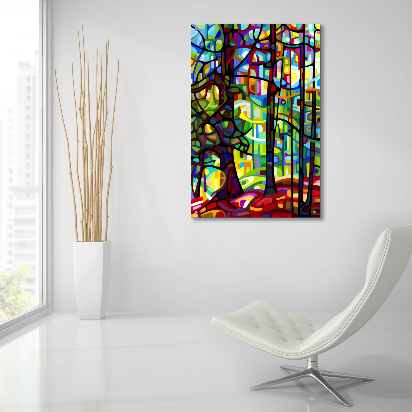 Epic Art 'After the Rain' by Mandy Budan, Acrylic Glass Wall Art,24x36