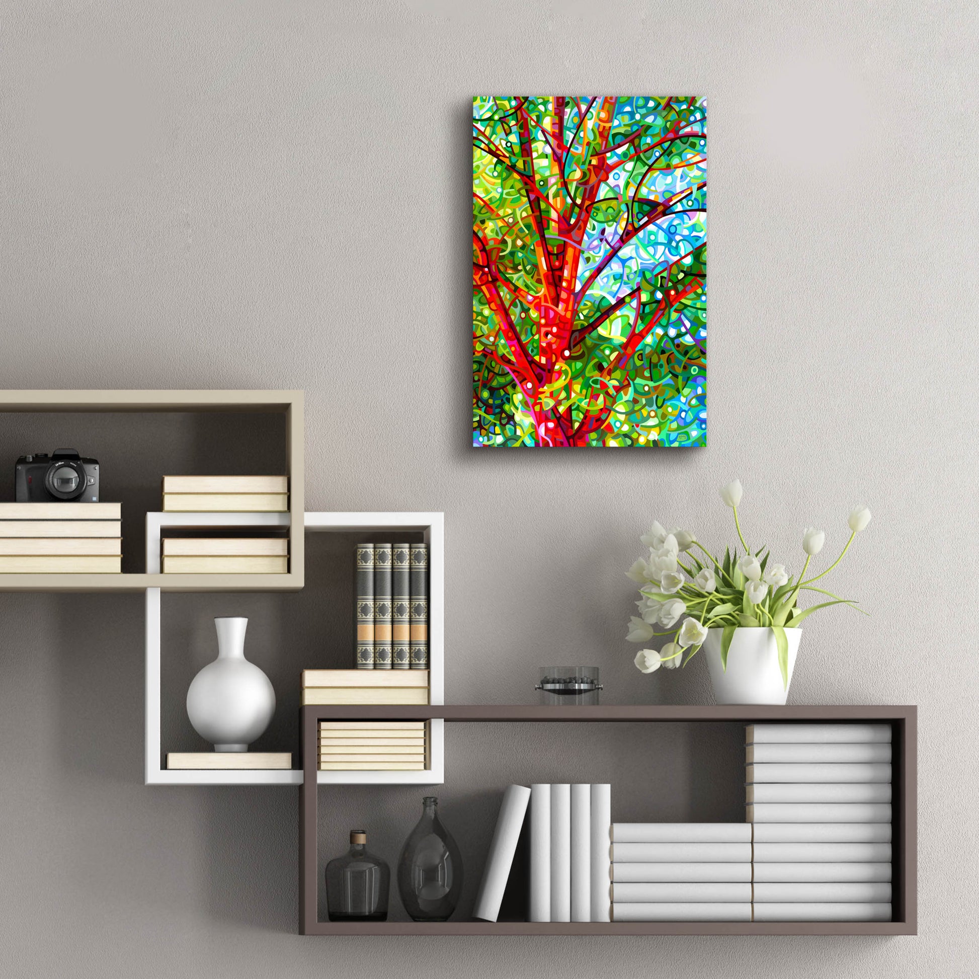 Epic Art 'Summer Medley' by Mandy Budan, Acrylic Glass Wall Art,16x24