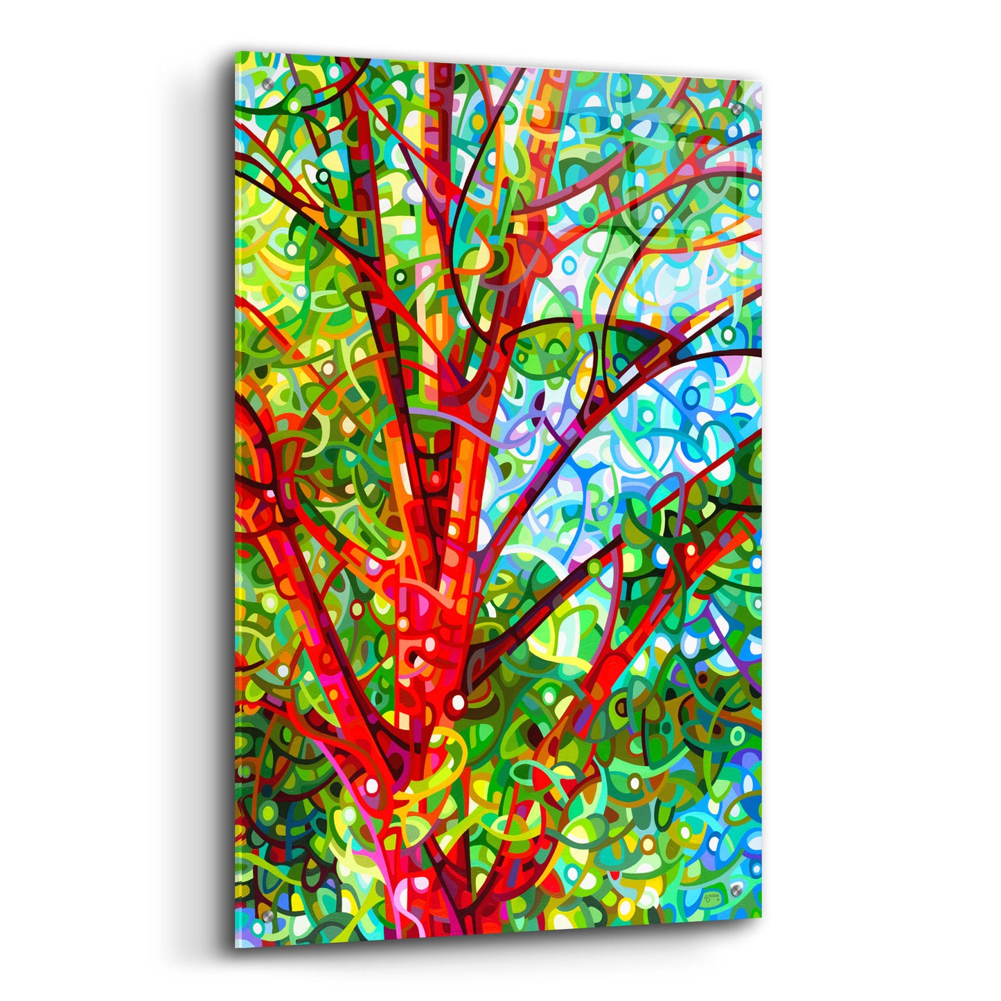 Epic Art 'Summer Medley' by Mandy Budan, Acrylic Glass Wall Art,24x36