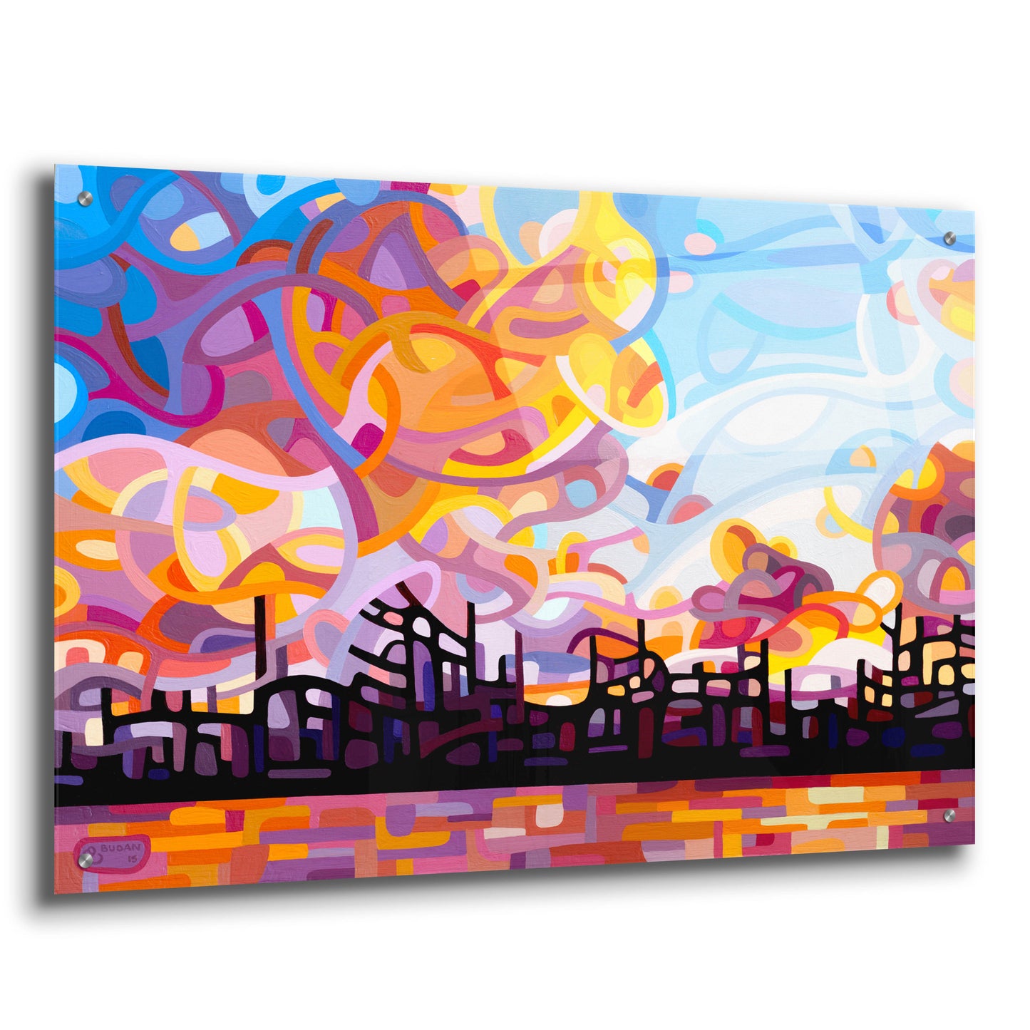 Epic Art 'Last Call' by Mandy Budan, Acrylic Glass Wall Art,36x24