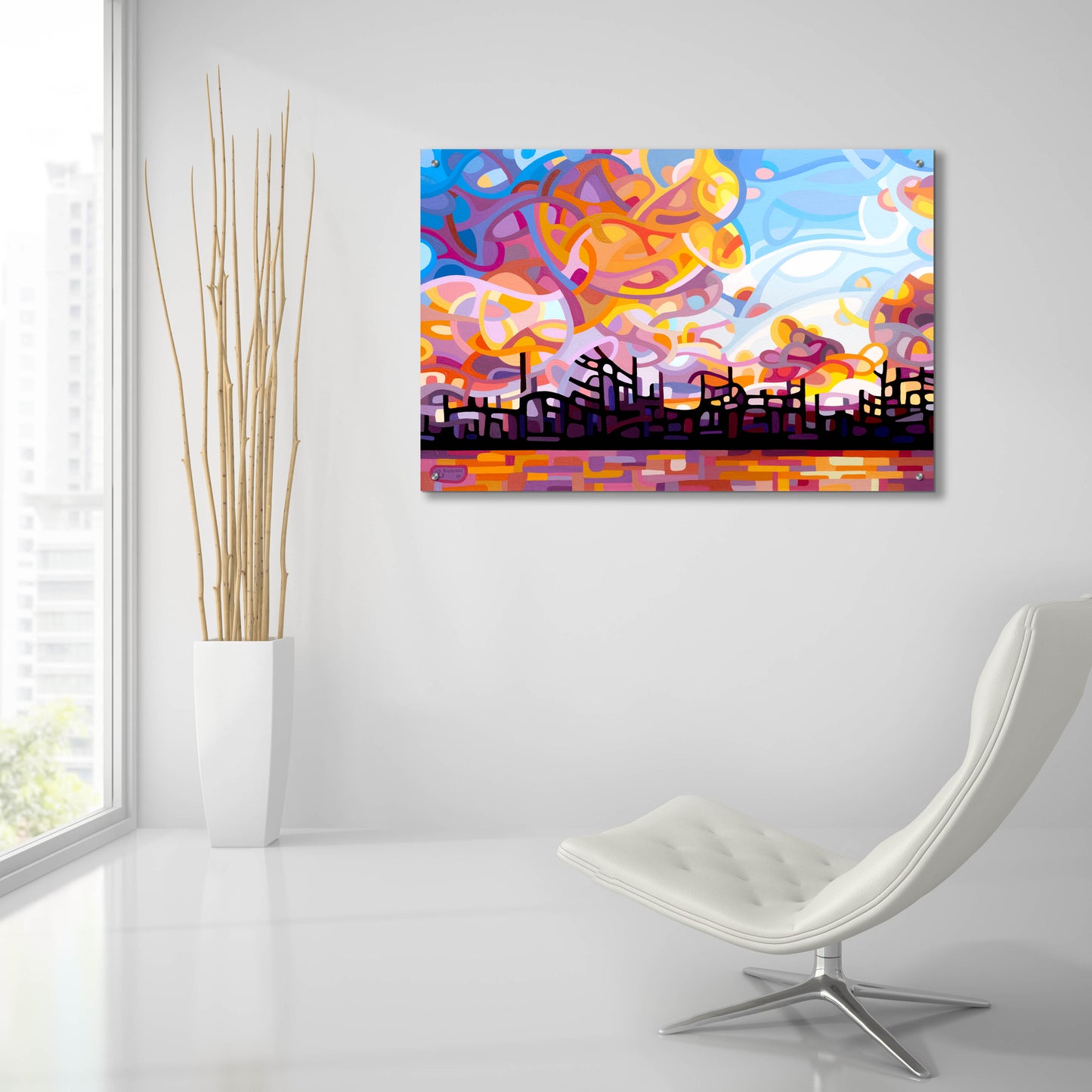 Epic Art 'Last Call' by Mandy Budan, Acrylic Glass Wall Art,36x24