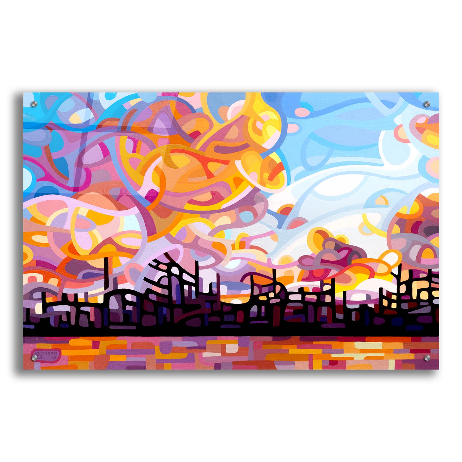 Epic Art 'Last Call' by Mandy Budan, Acrylic Glass Wall Art,36x24