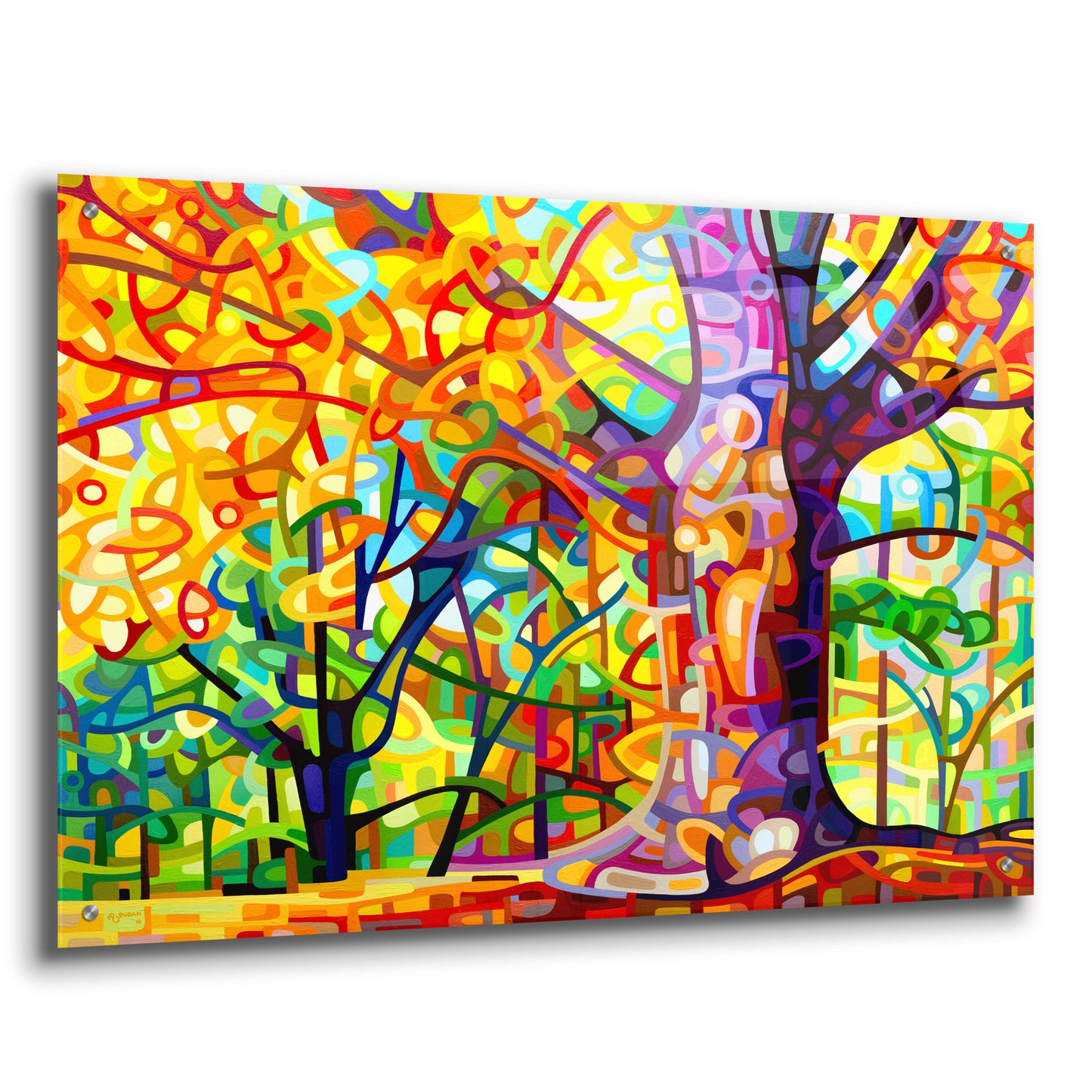 Epic Art 'One Fine Day' by Mandy Budan, Acrylic Glass Wall Art,36x24