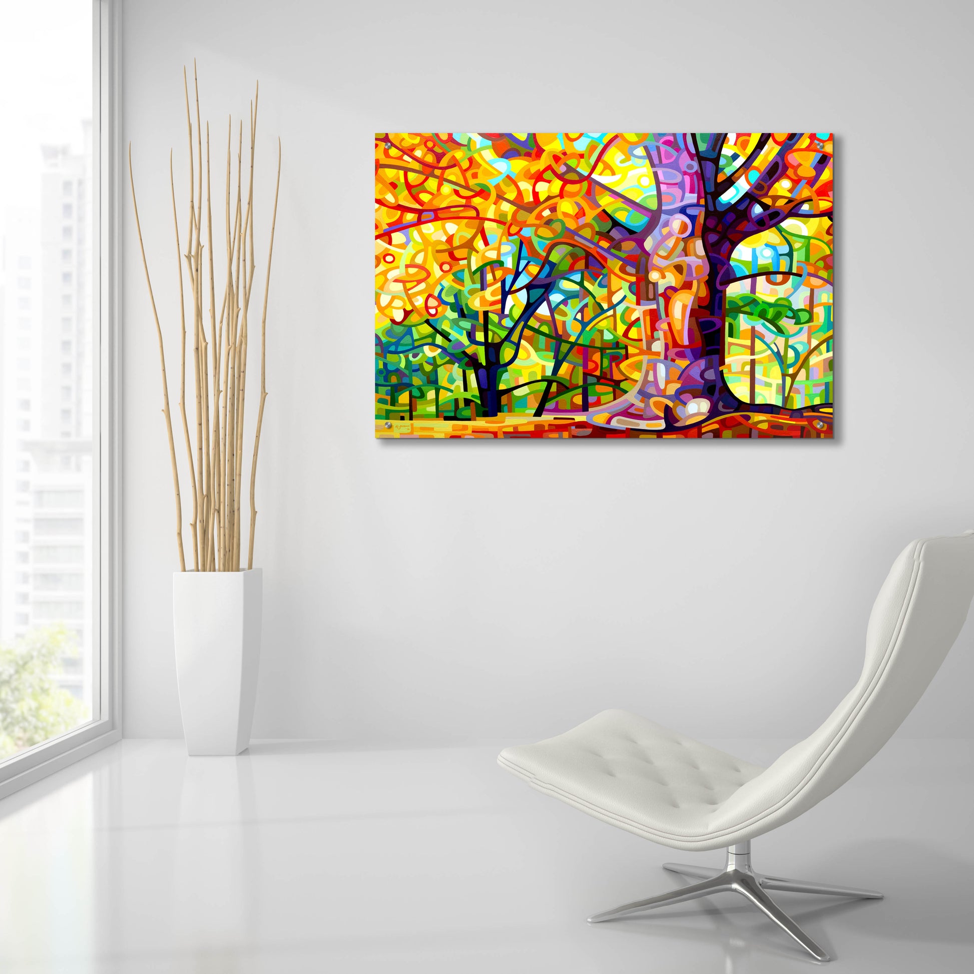 Epic Art 'One Fine Day' by Mandy Budan, Acrylic Glass Wall Art,36x24