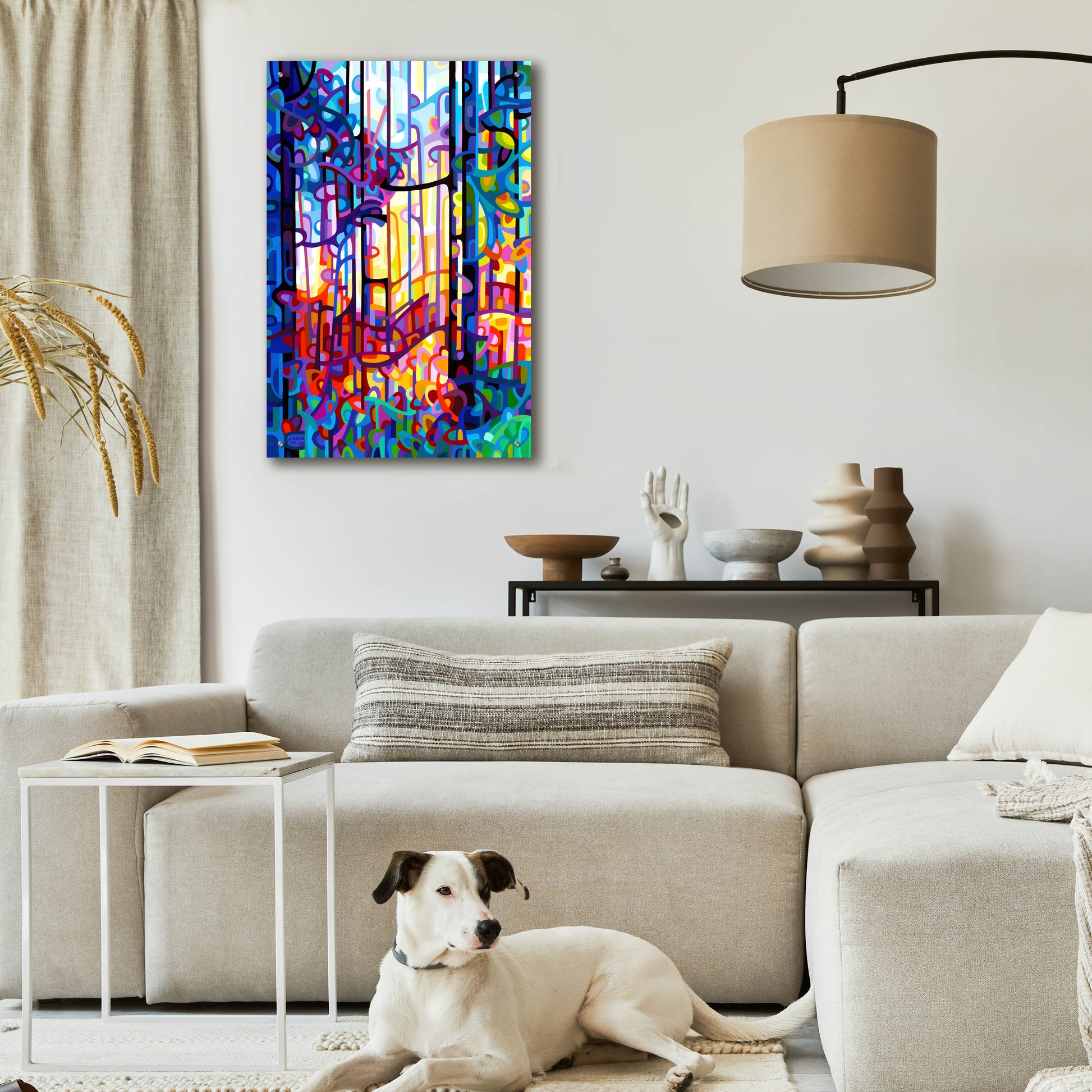 Epic Art 'Heart of Gold' by Mandy Budan, Acrylic Glass Wall Art,24x36